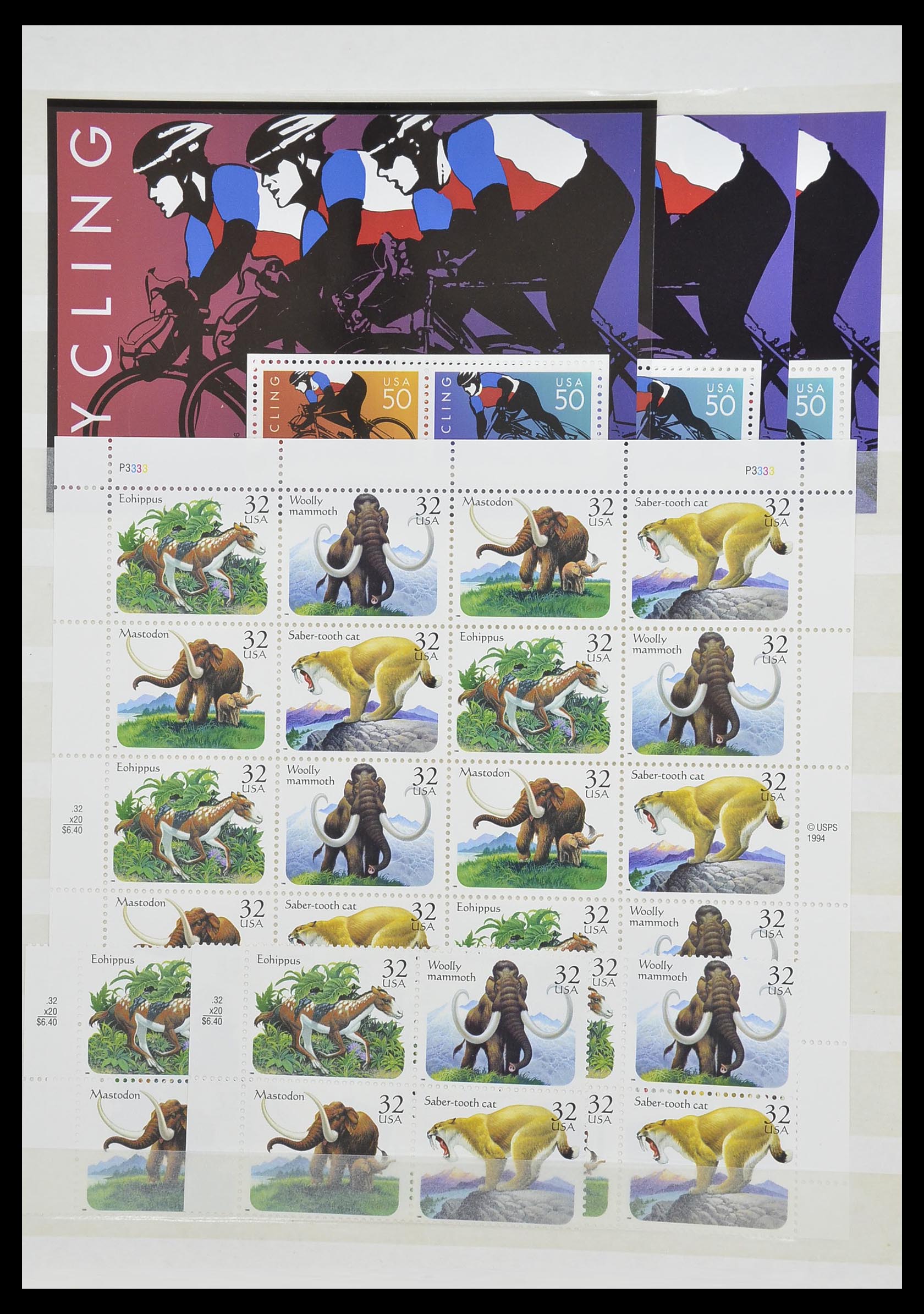 33904 204 - Stamp collection 33904 USA 1938-1998.