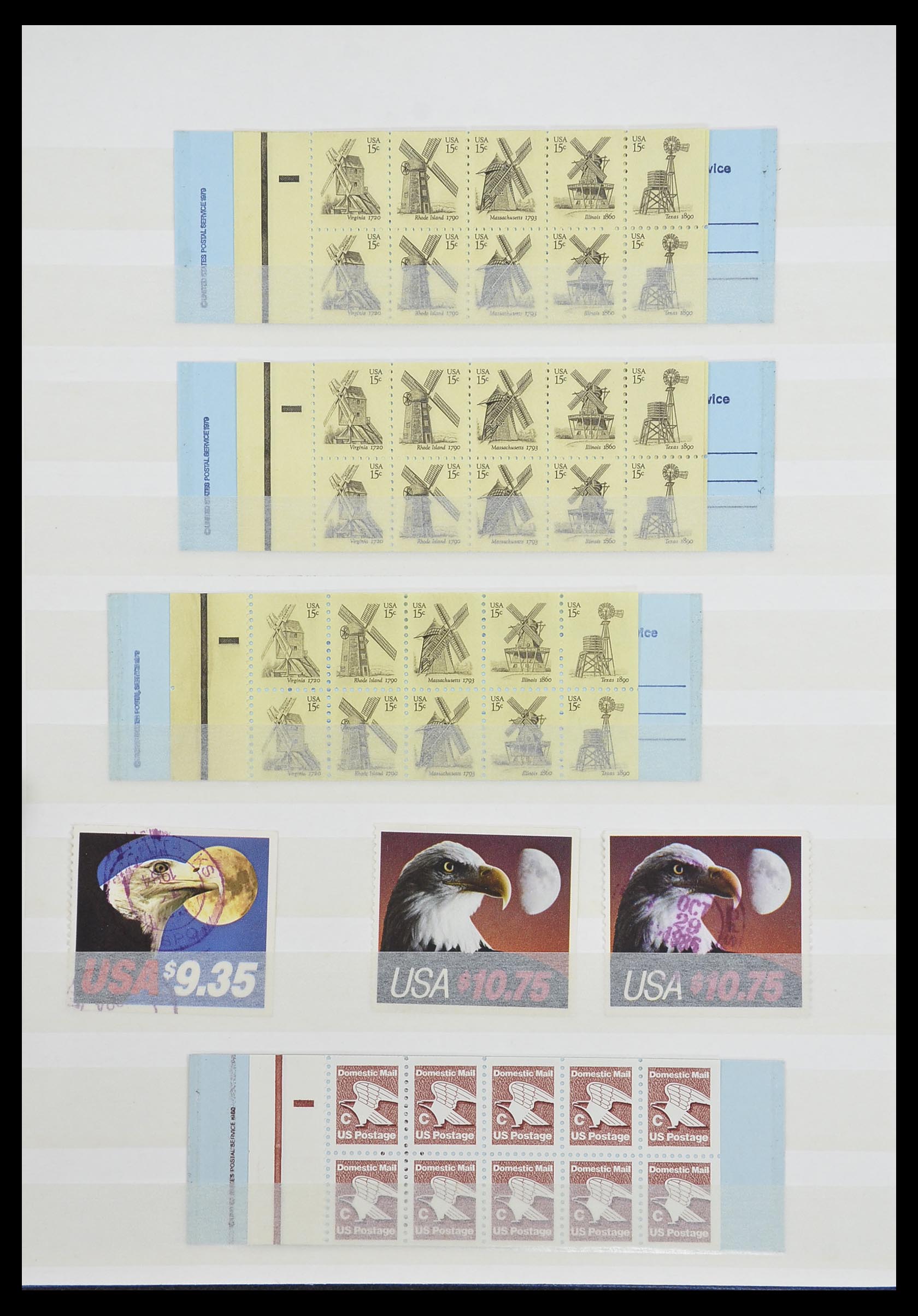 33904 211 - Stamp collection 33904 USA 1938-1998.