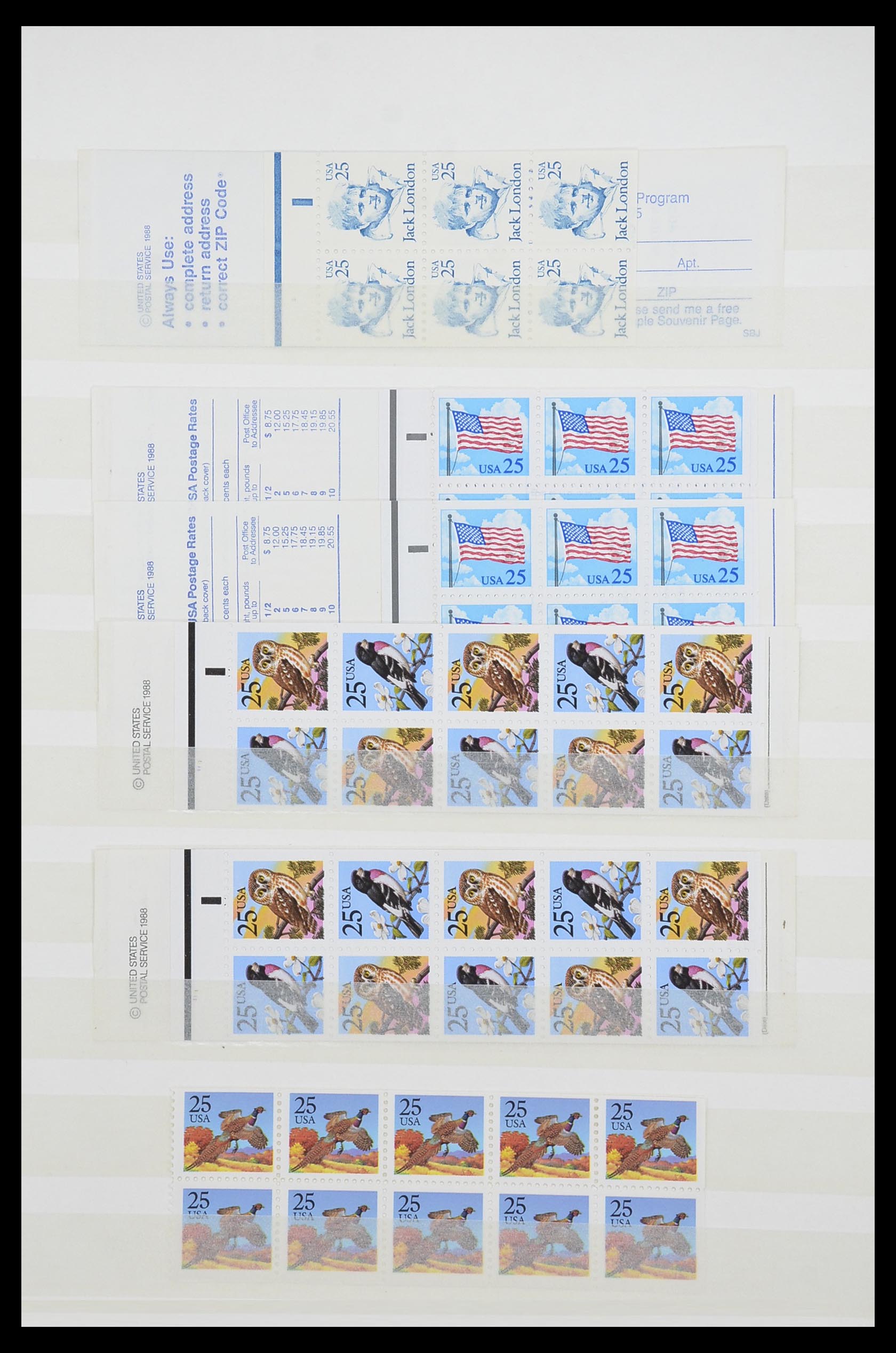 33904 218 - Stamp collection 33904 USA 1938-1998.