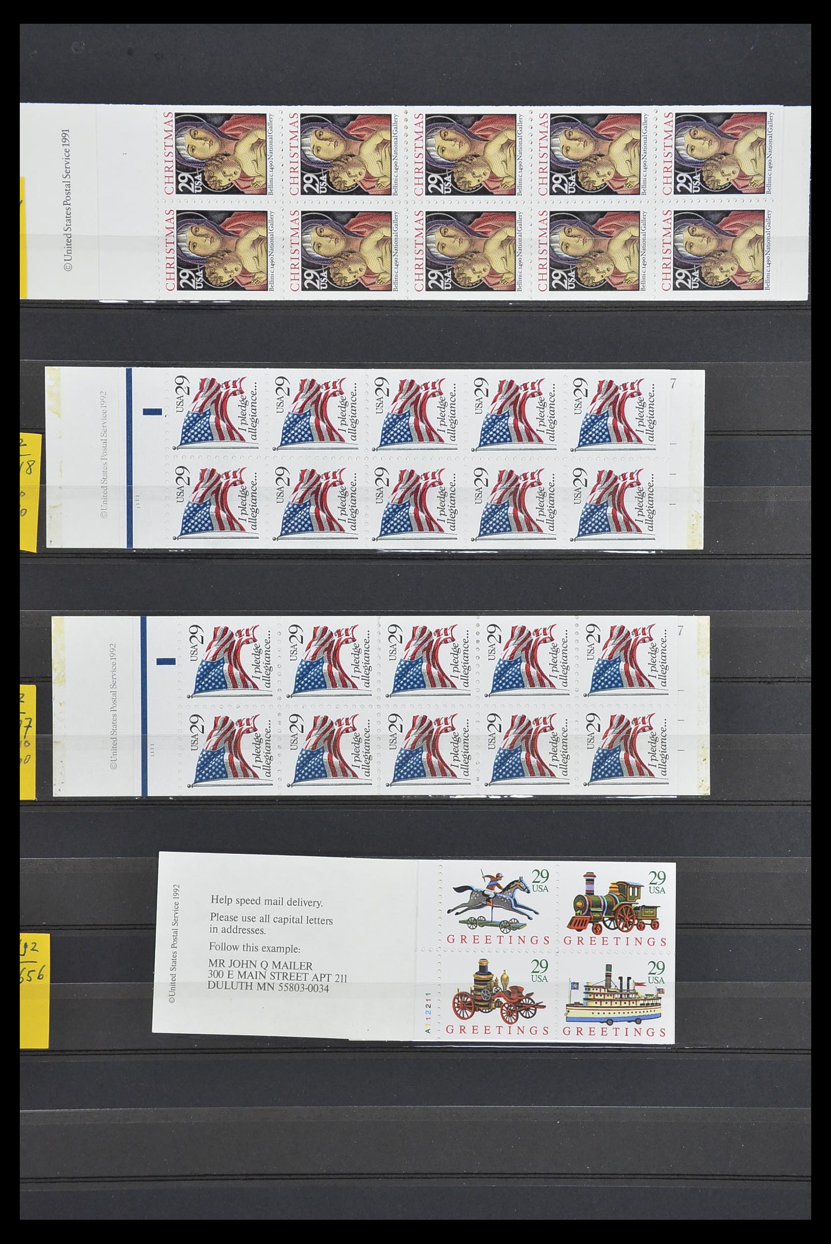 33904 227 - Stamp collection 33904 USA 1938-1998.
