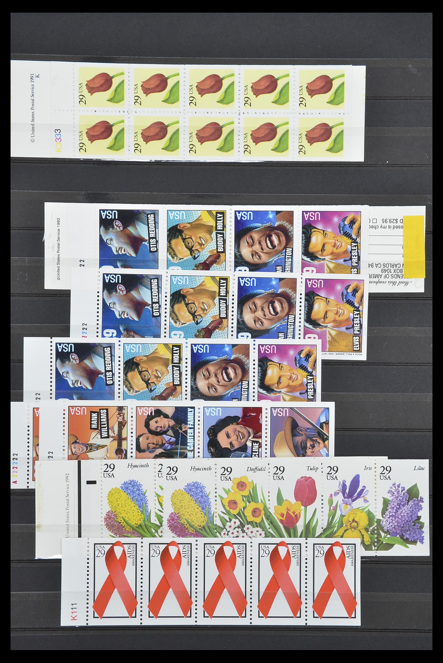 33904 231 - Postzegelverzameling 33904 USA 1938-1998.