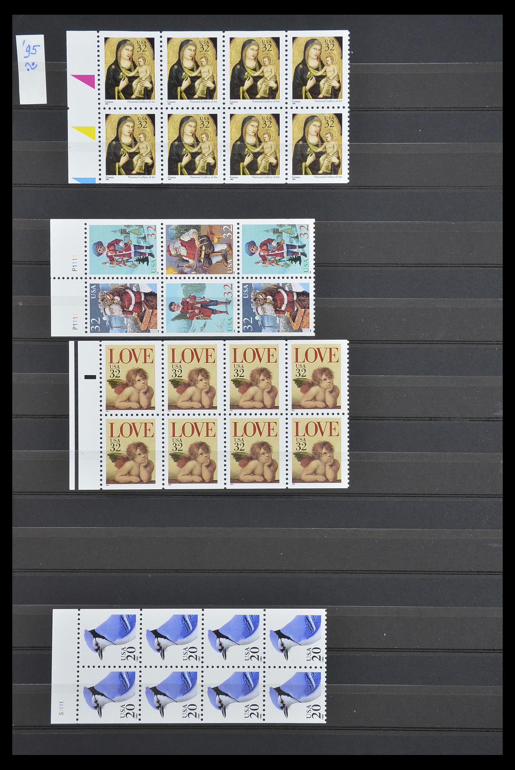 33904 233 - Stamp collection 33904 USA 1938-1998.