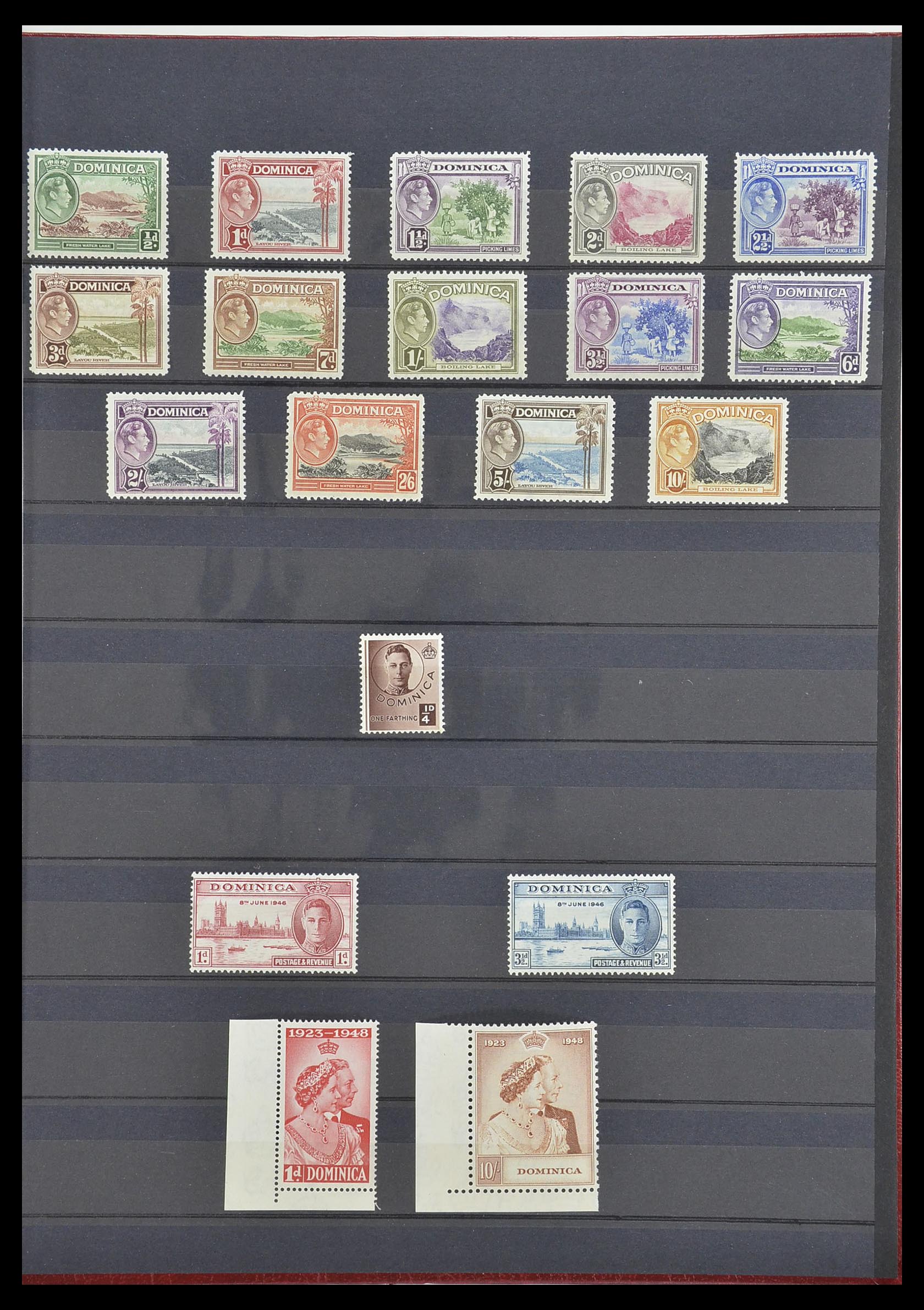 33907 003 - Postzegelverzameling 33907 Engelse koloniën 1935-1978.