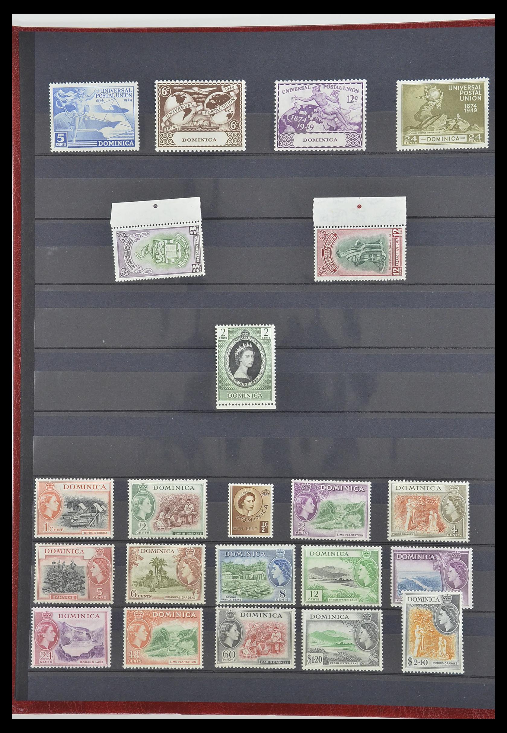 33907 004 - Postzegelverzameling 33907 Engelse koloniën 1935-1978.