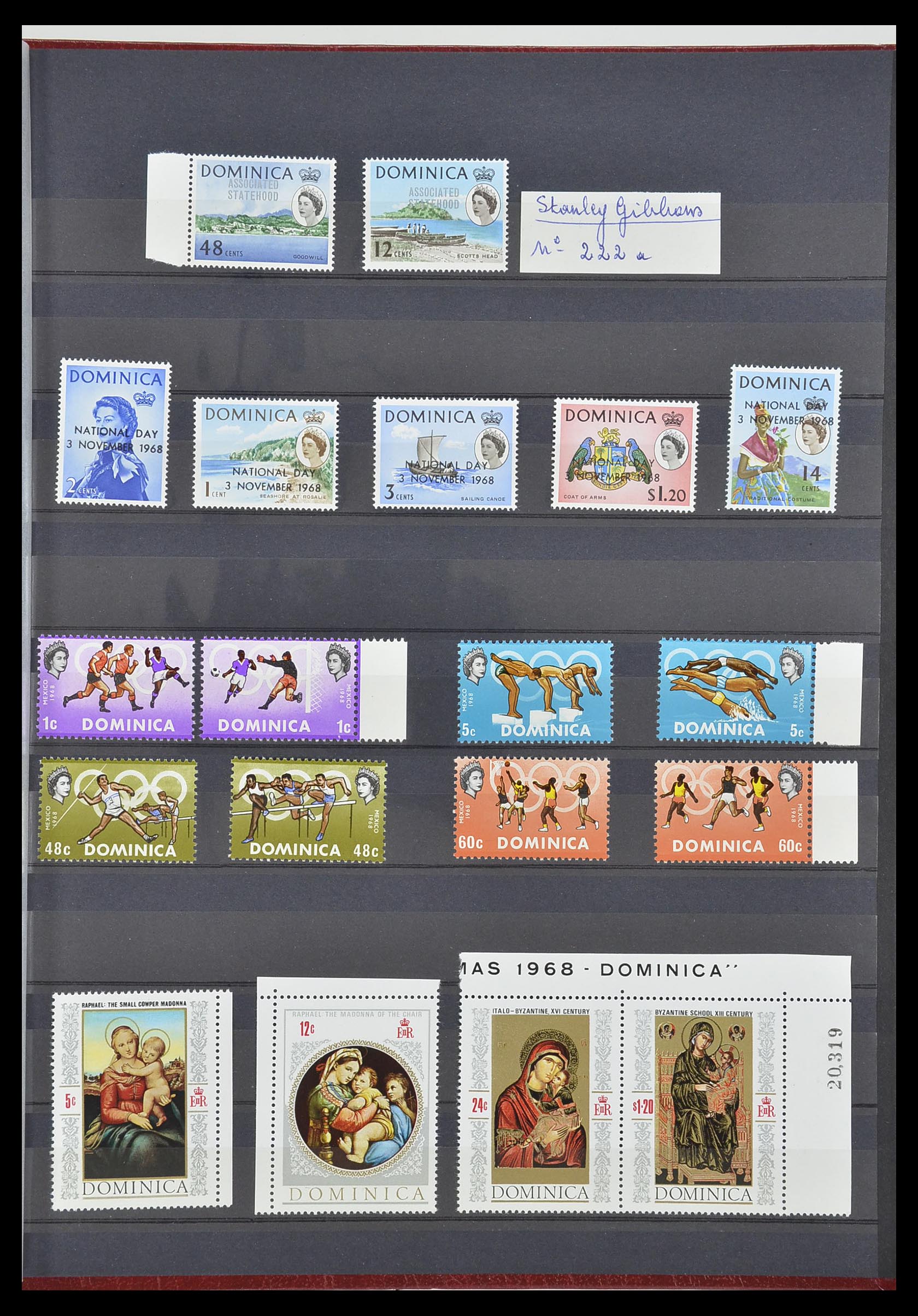 33907 009 - Postzegelverzameling 33907 Engelse koloniën 1935-1978.
