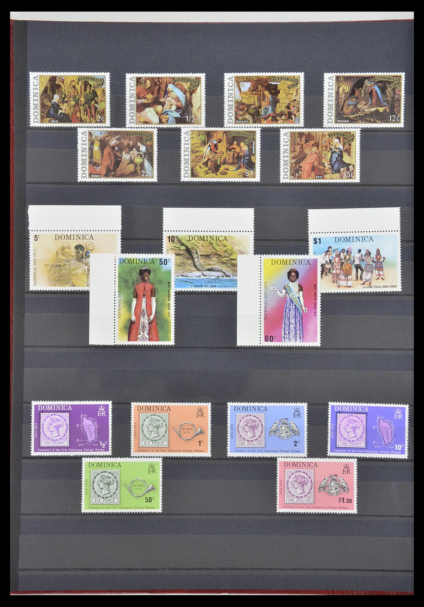 33907 016 - Postzegelverzameling 33907 Engelse koloniën 1935-1978.