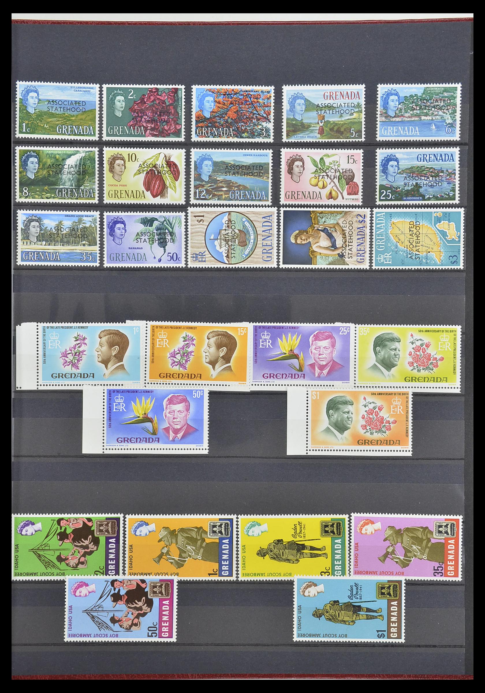 33907 059 - Stamp collection 33907 British Commonwealth 1935-1978.