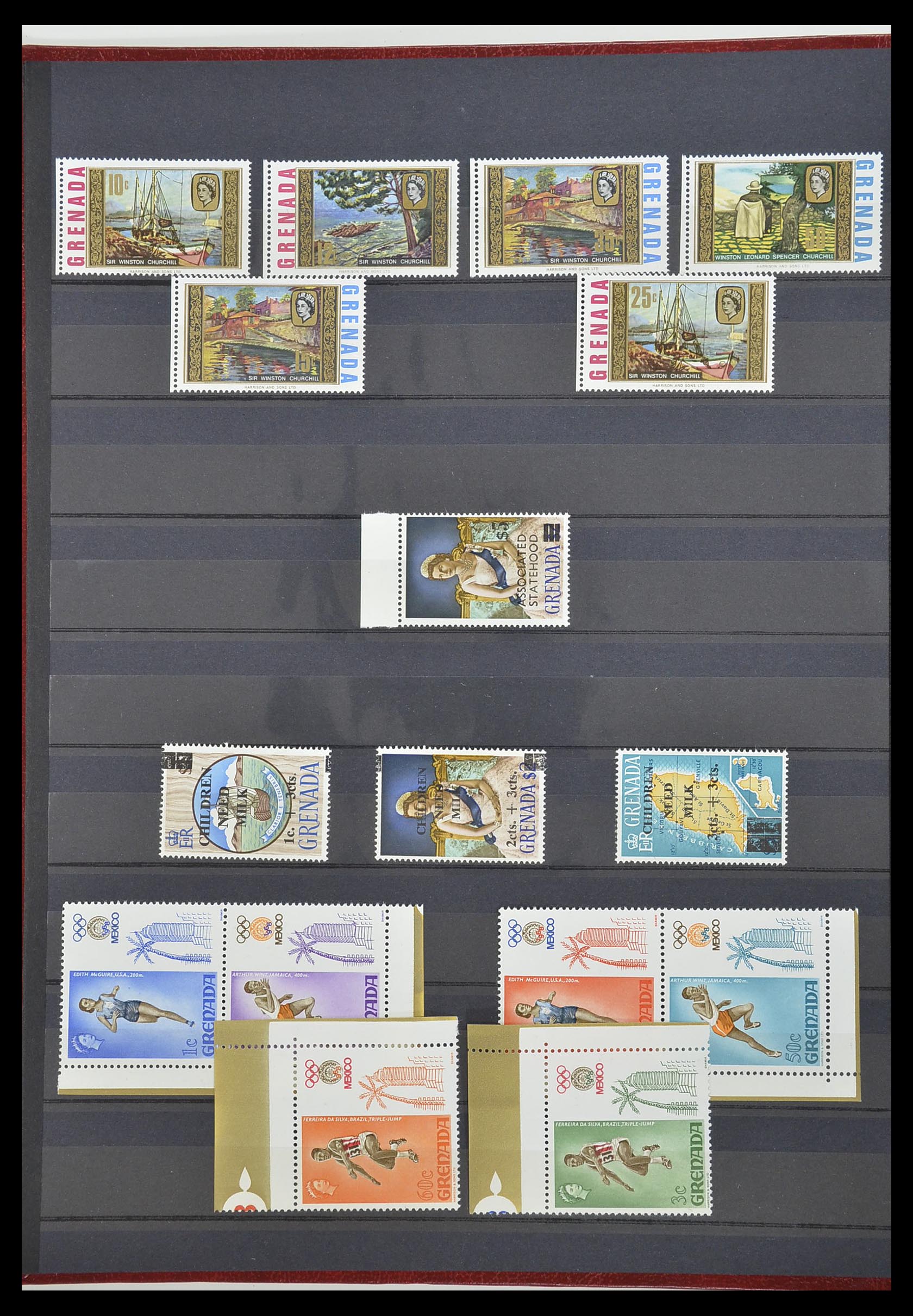 33907 060 - Stamp collection 33907 British Commonwealth 1935-1978.