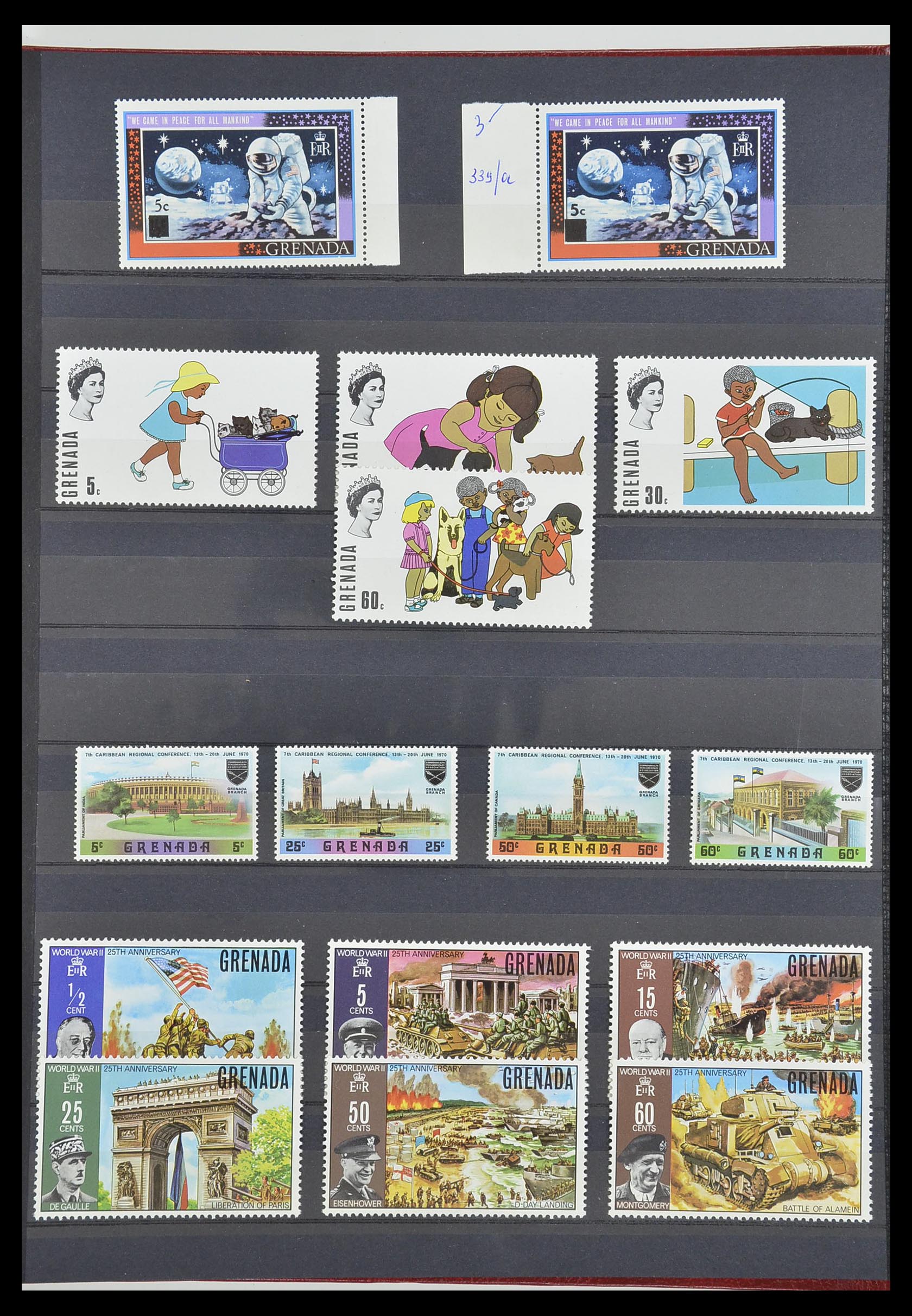 33907 064 - Stamp collection 33907 British Commonwealth 1935-1978.