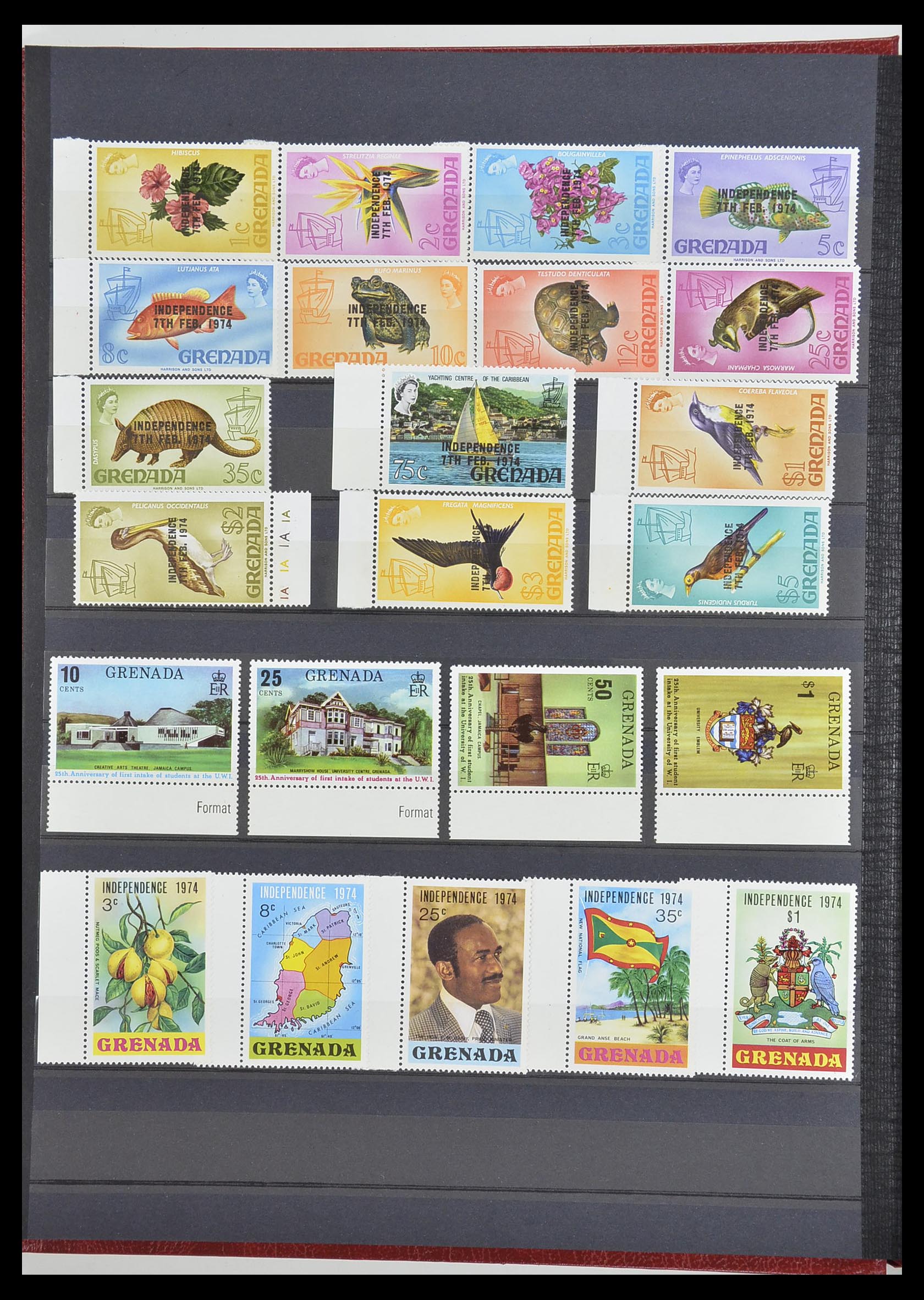 33907 072 - Stamp collection 33907 British Commonwealth 1935-1978.