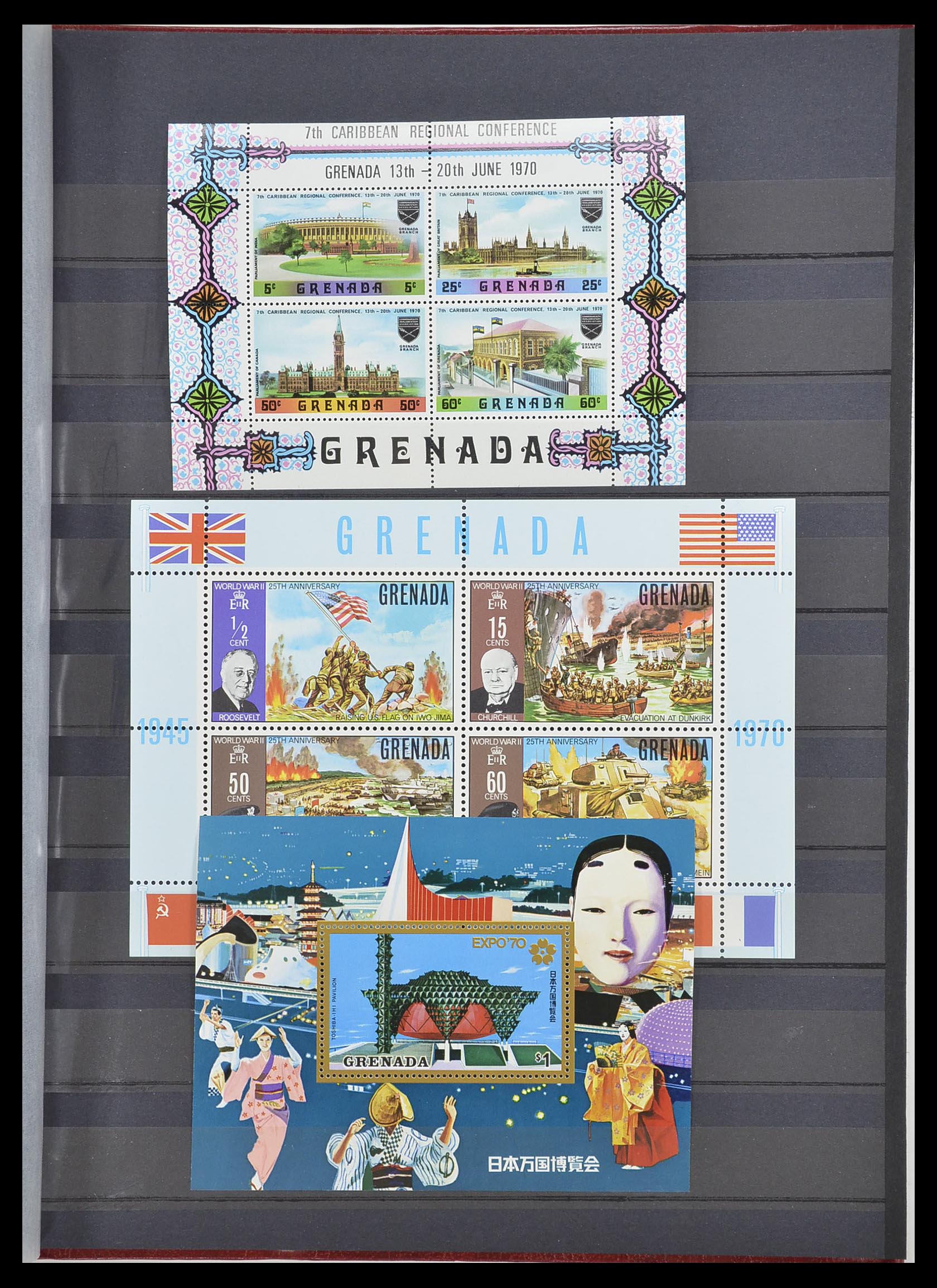 33907 087 - Stamp collection 33907 British Commonwealth 1935-1978.