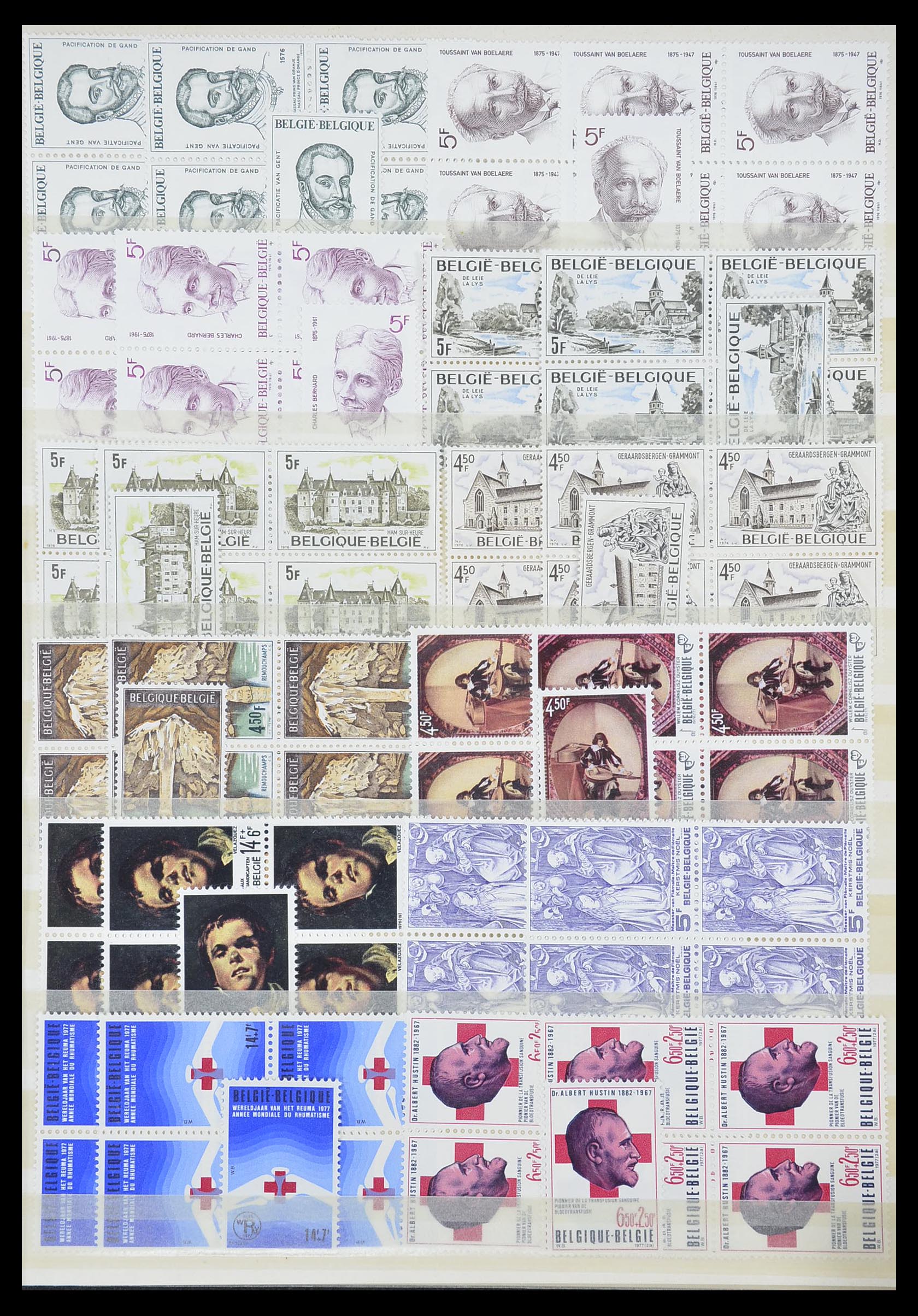33910 003 - Stamp collection 33910 Belgium MNH 1978-2007.