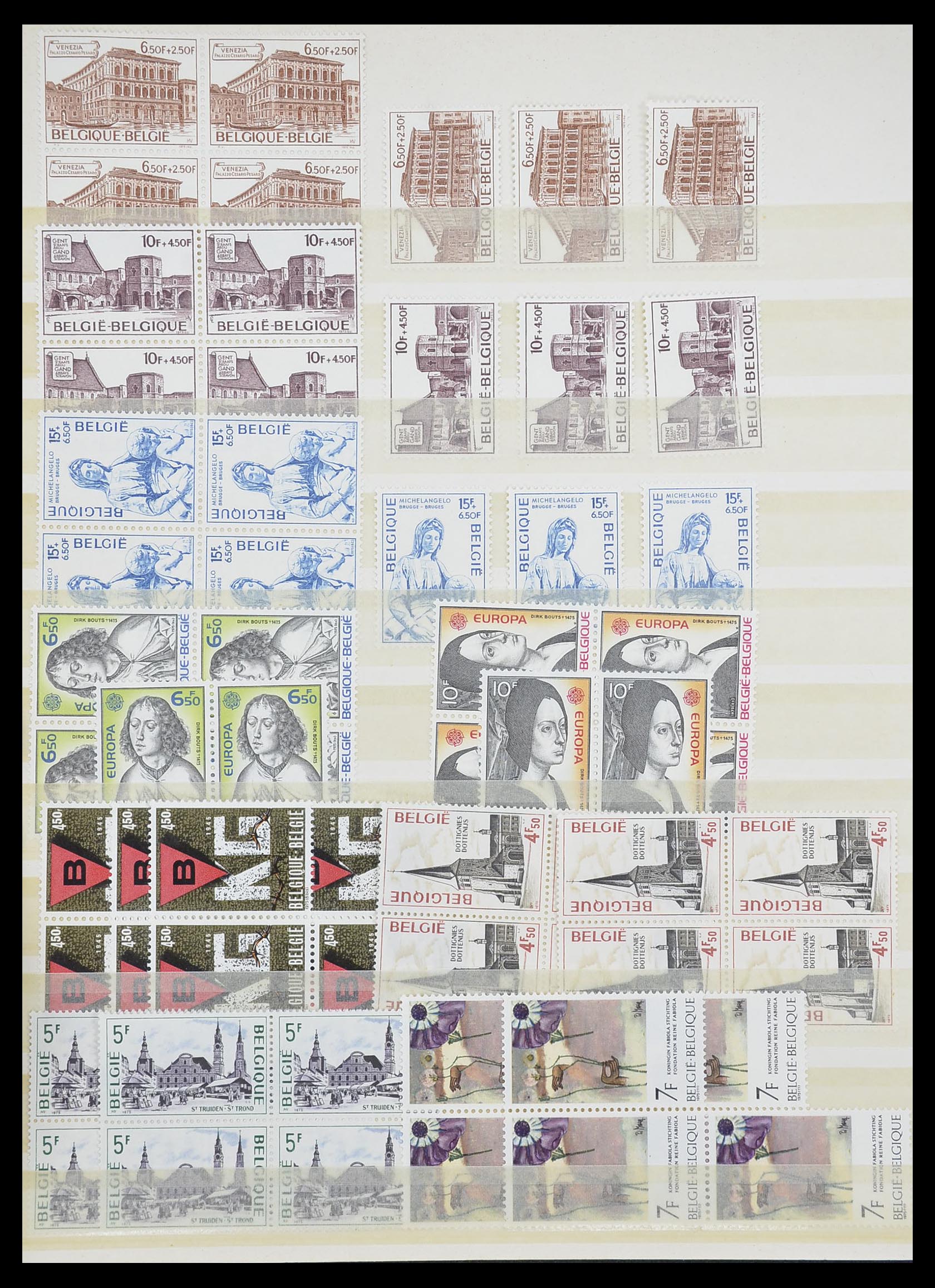 33910 006 - Stamp collection 33910 Belgium MNH 1978-2007.