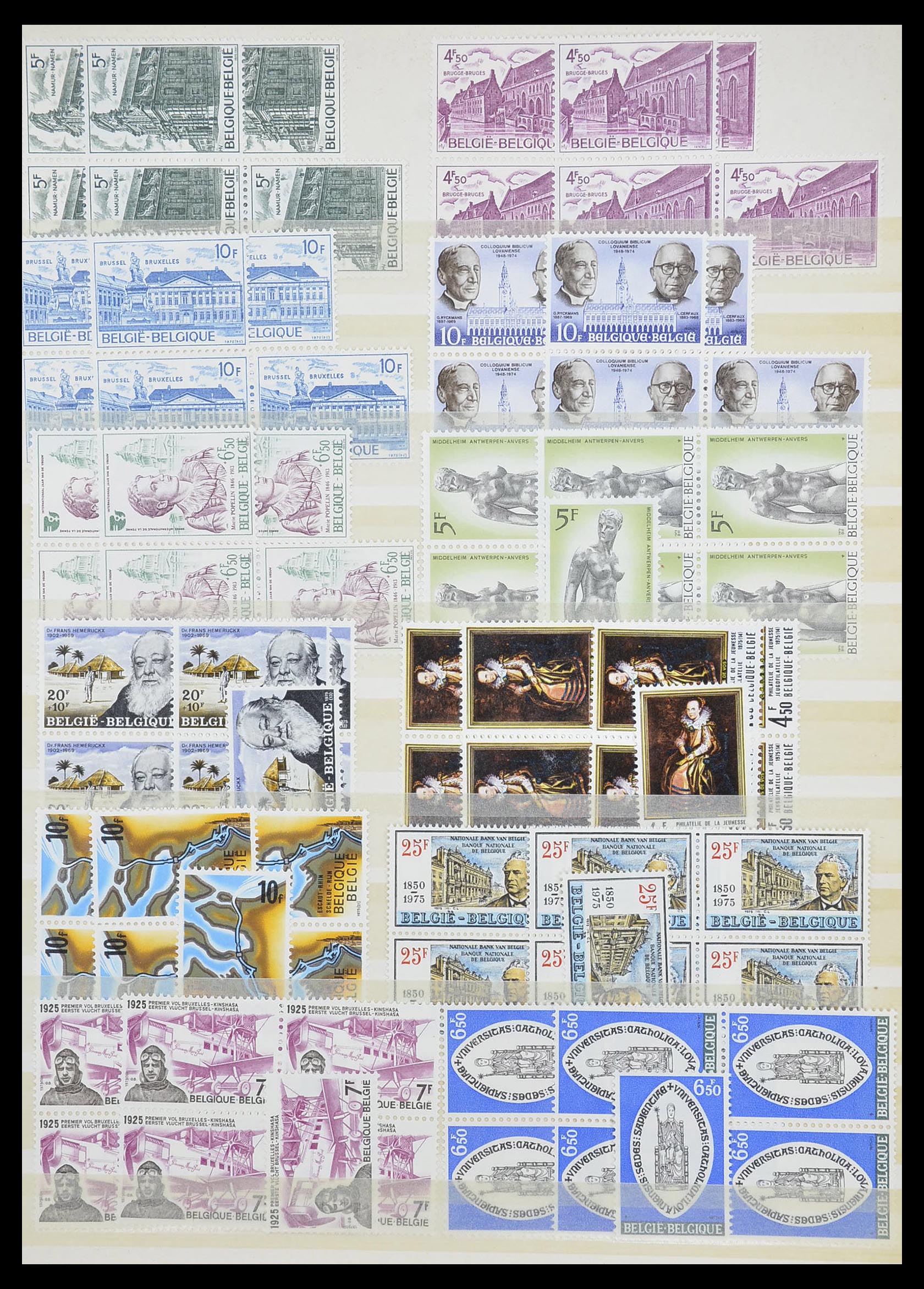 33910 007 - Stamp collection 33910 Belgium MNH 1978-2007.