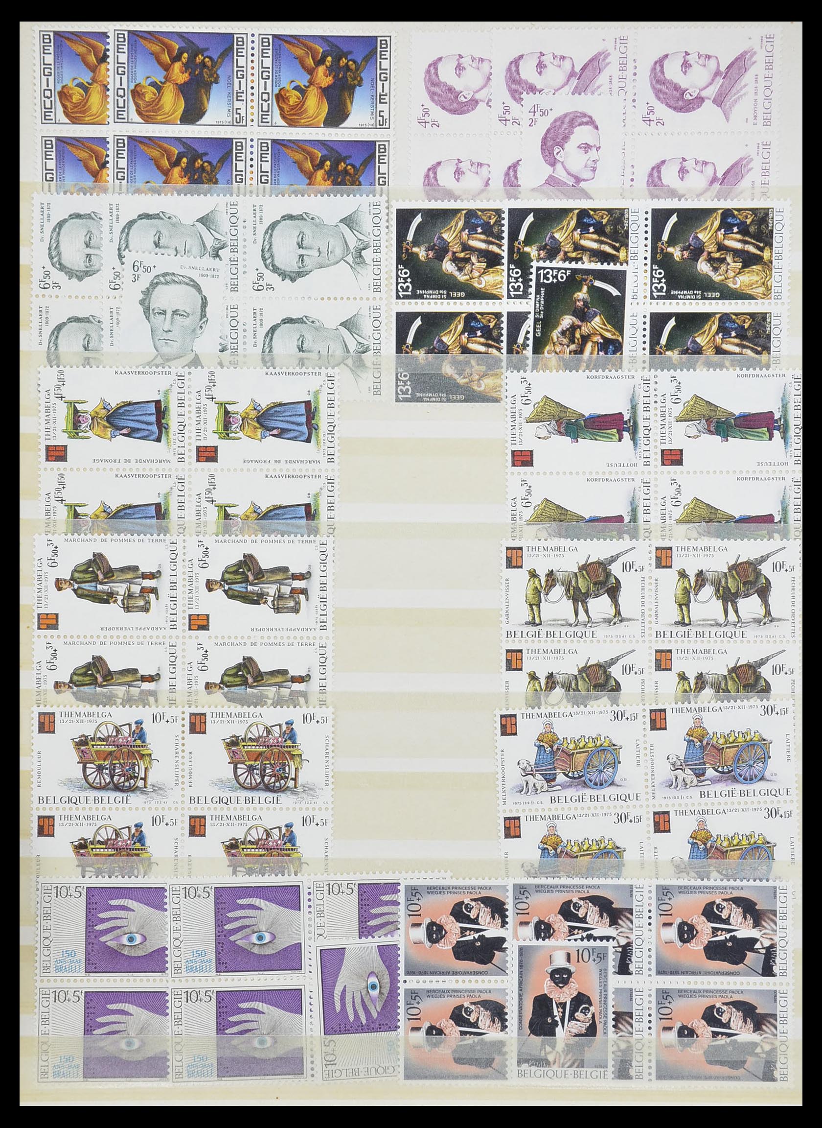 33910 008 - Stamp collection 33910 Belgium MNH 1978-2007.