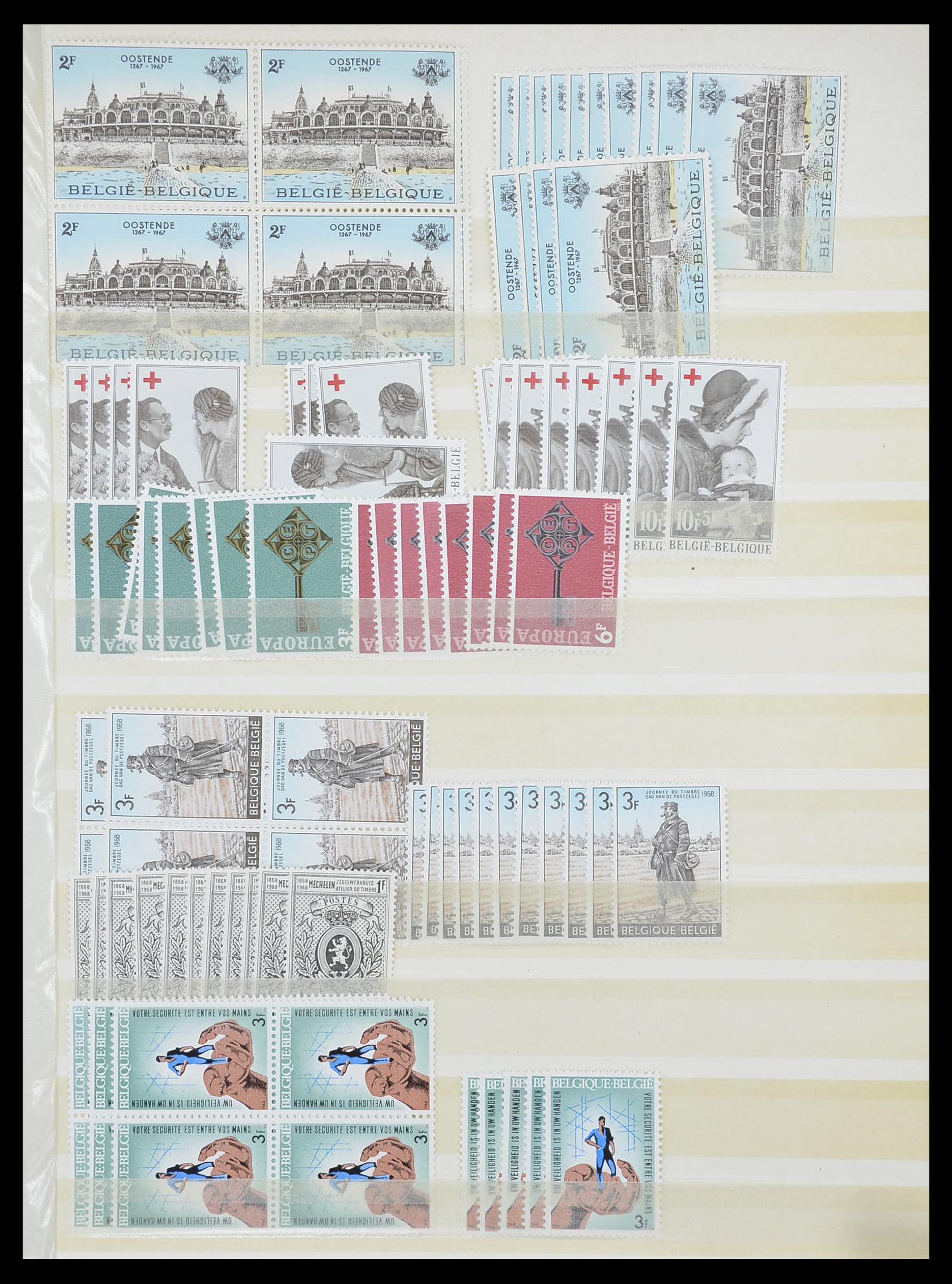 33910 011 - Stamp collection 33910 Belgium MNH 1978-2007.