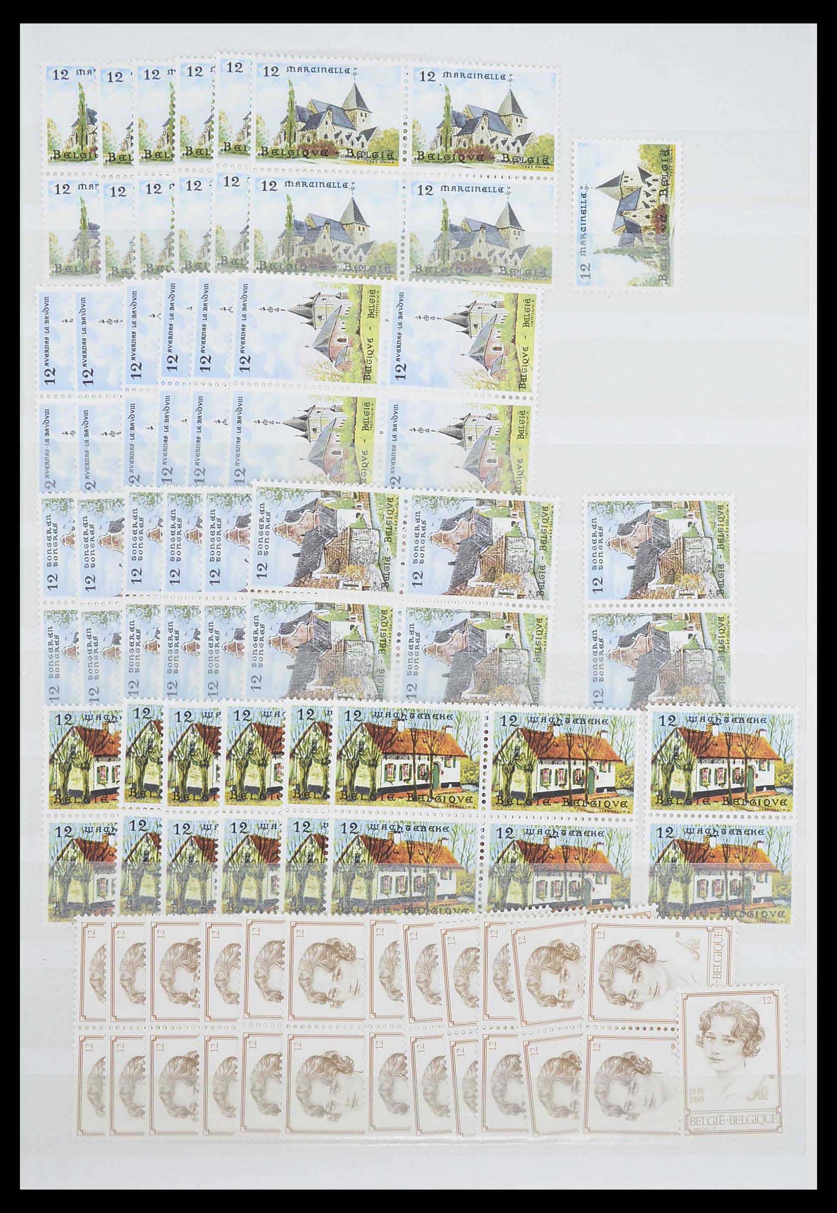 33910 017 - Stamp collection 33910 Belgium MNH 1978-2007.