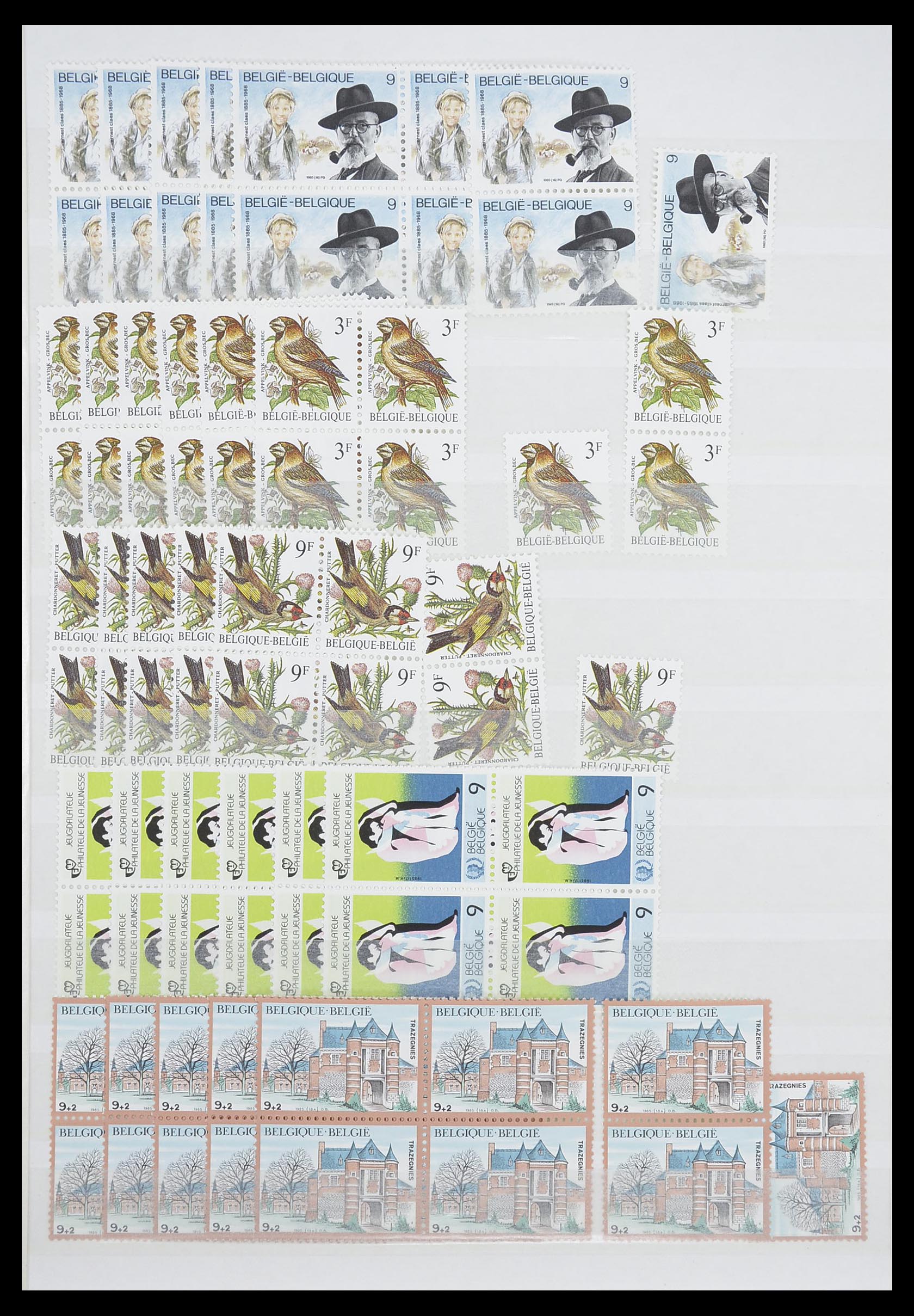 33910 019 - Stamp collection 33910 Belgium MNH 1978-2007.