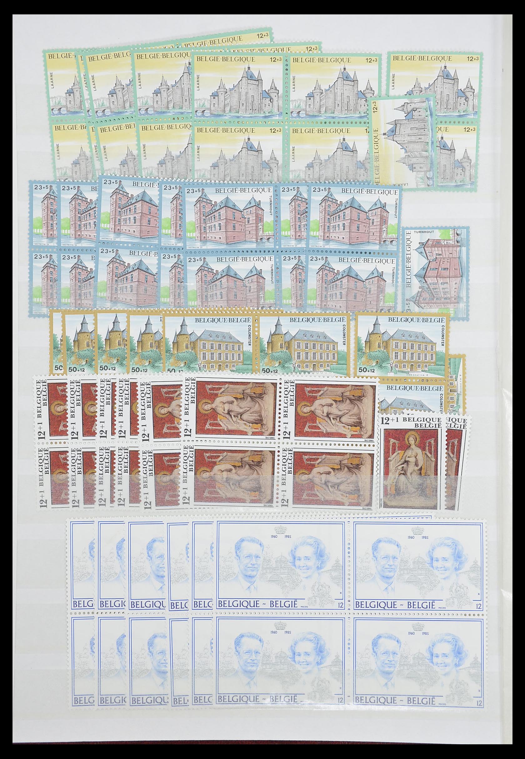 33910 020 - Stamp collection 33910 Belgium MNH 1978-2007.