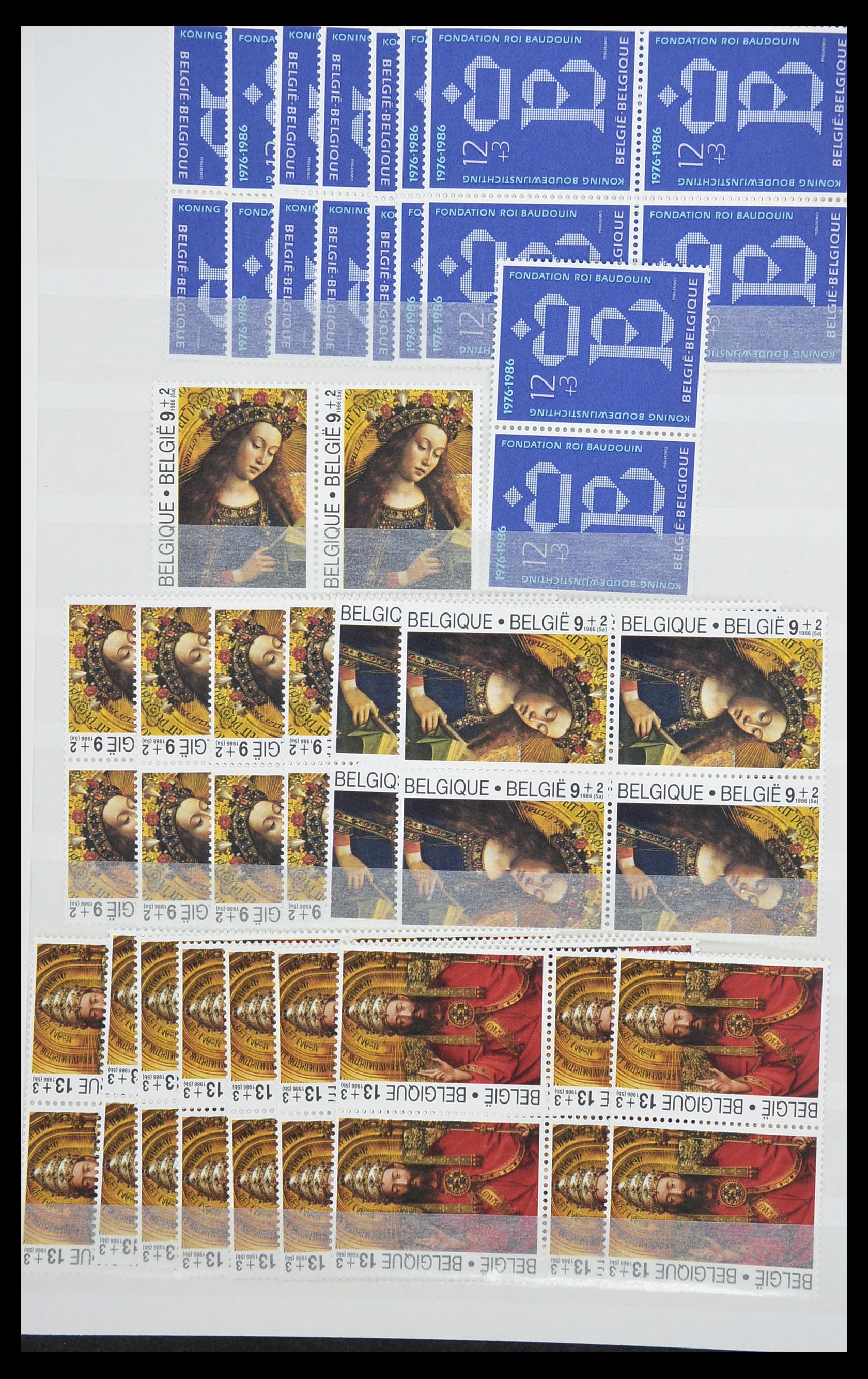 33910 022 - Stamp collection 33910 Belgium MNH 1978-2007.