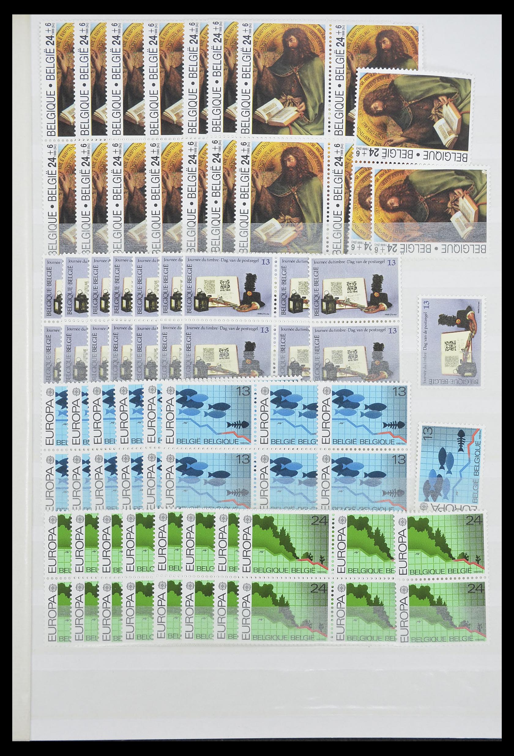 33910 023 - Stamp collection 33910 Belgium MNH 1978-2007.