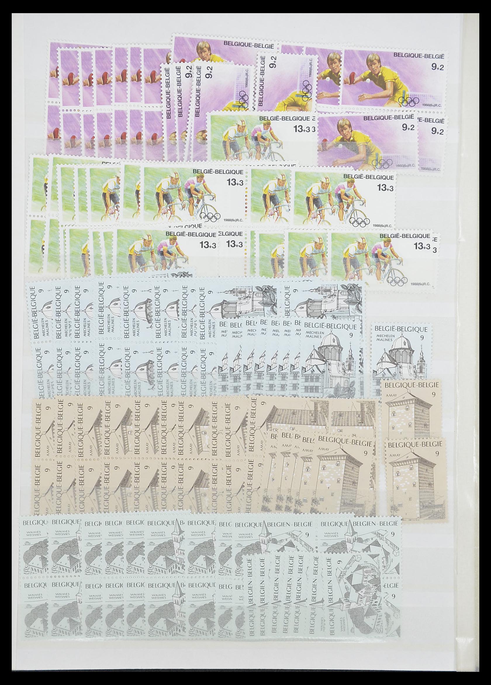 33910 040 - Stamp collection 33910 Belgium MNH 1978-2007.