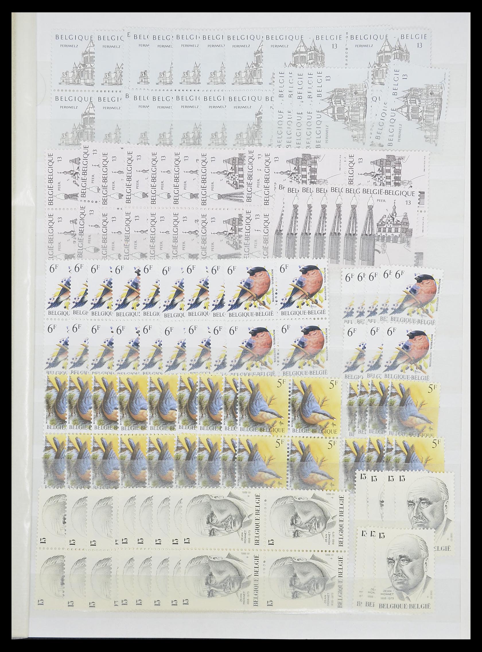 33910 041 - Postzegelverzameling 33910 België postfris 1978-2007.