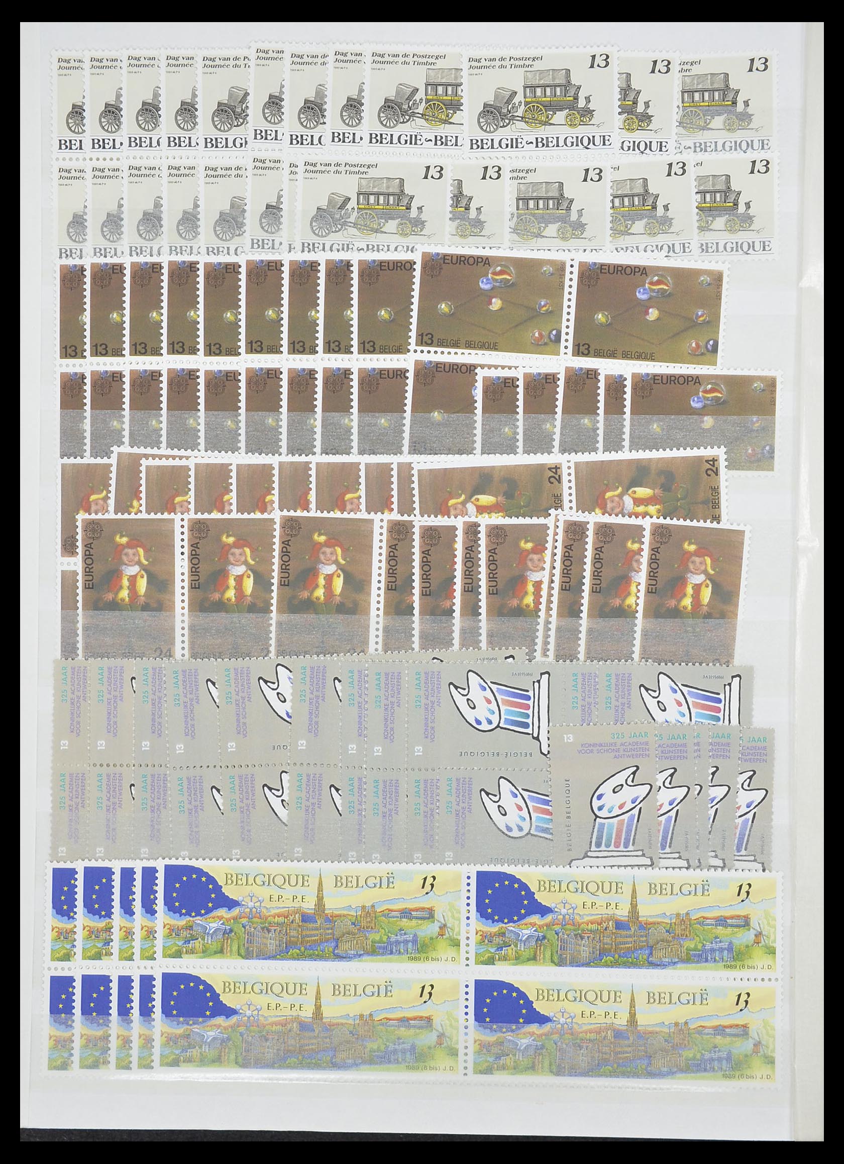 33910 048 - Stamp collection 33910 Belgium MNH 1978-2007.