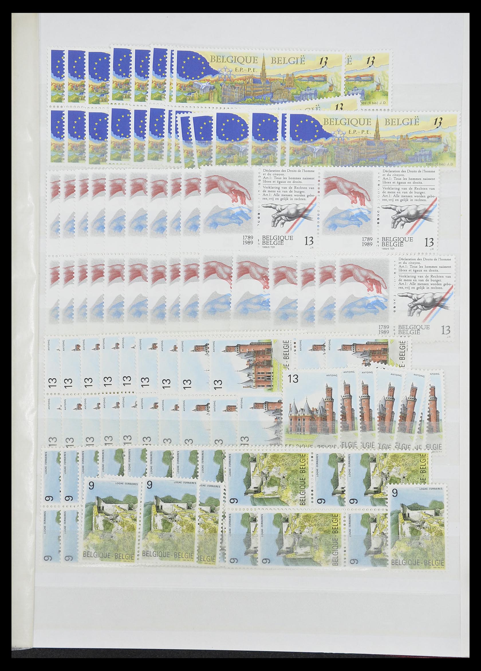 33910 049 - Stamp collection 33910 Belgium MNH 1978-2007.