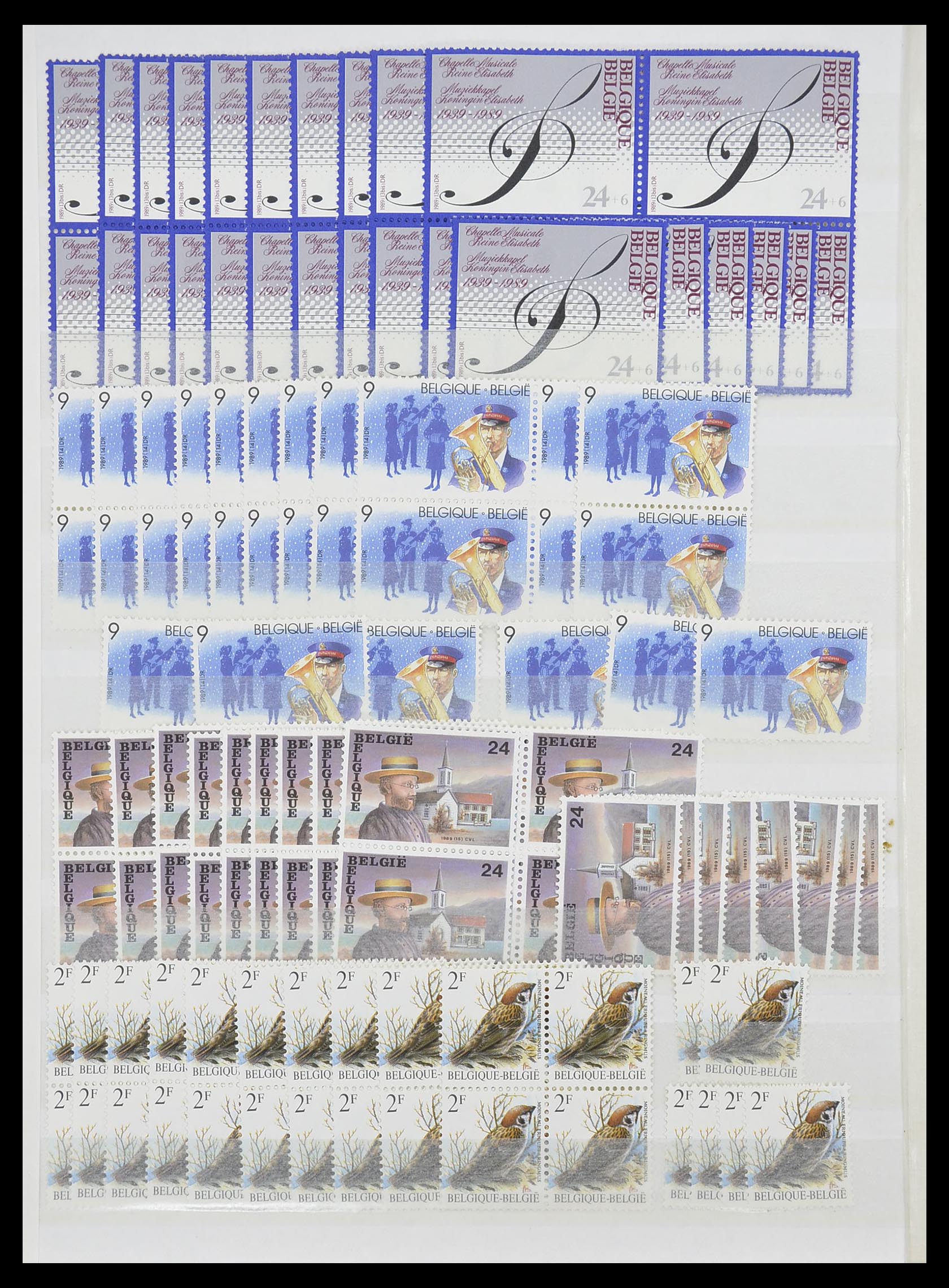 33910 052 - Stamp collection 33910 Belgium MNH 1978-2007.