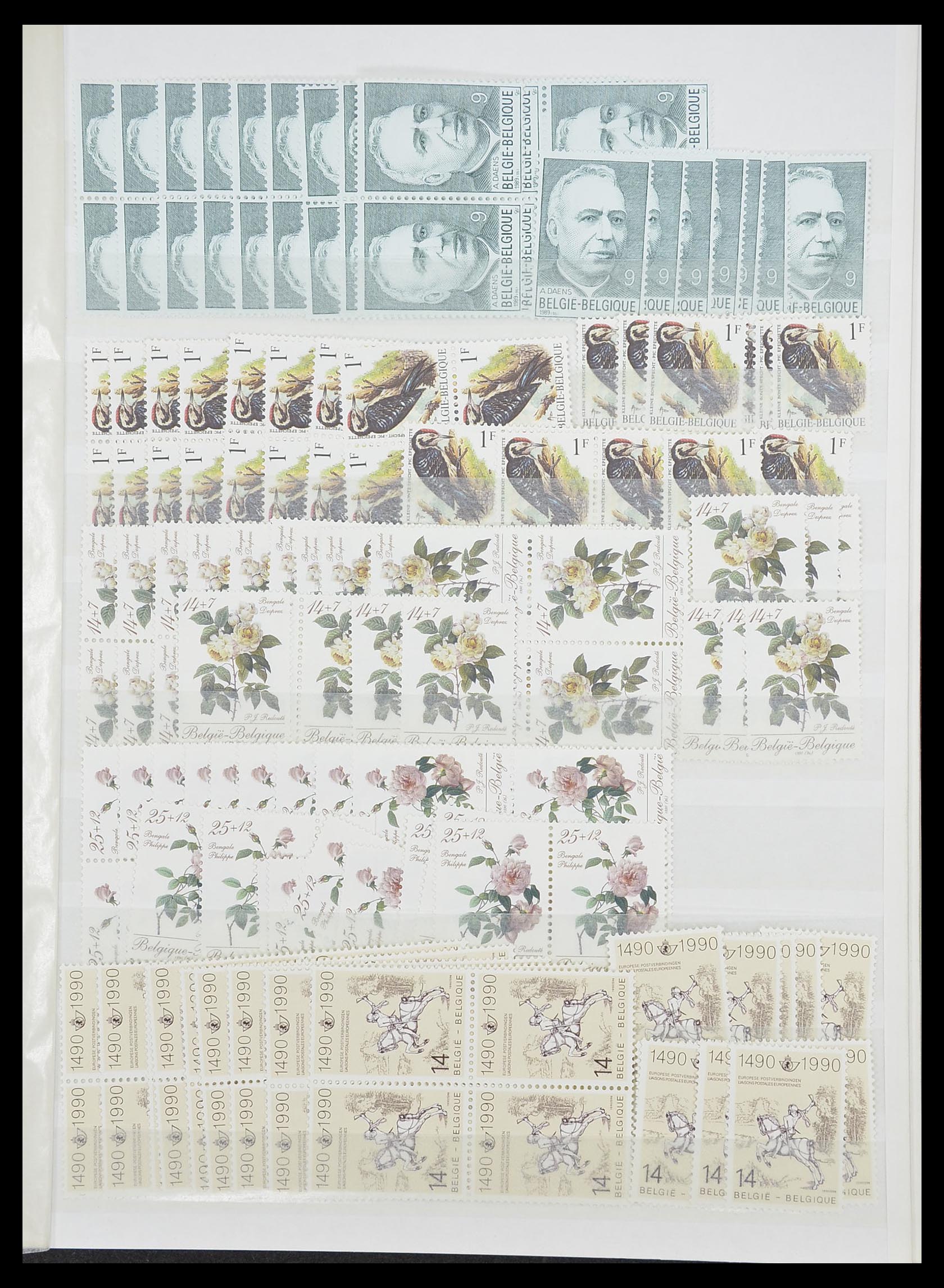 33910 053 - Postzegelverzameling 33910 België postfris 1978-2007.
