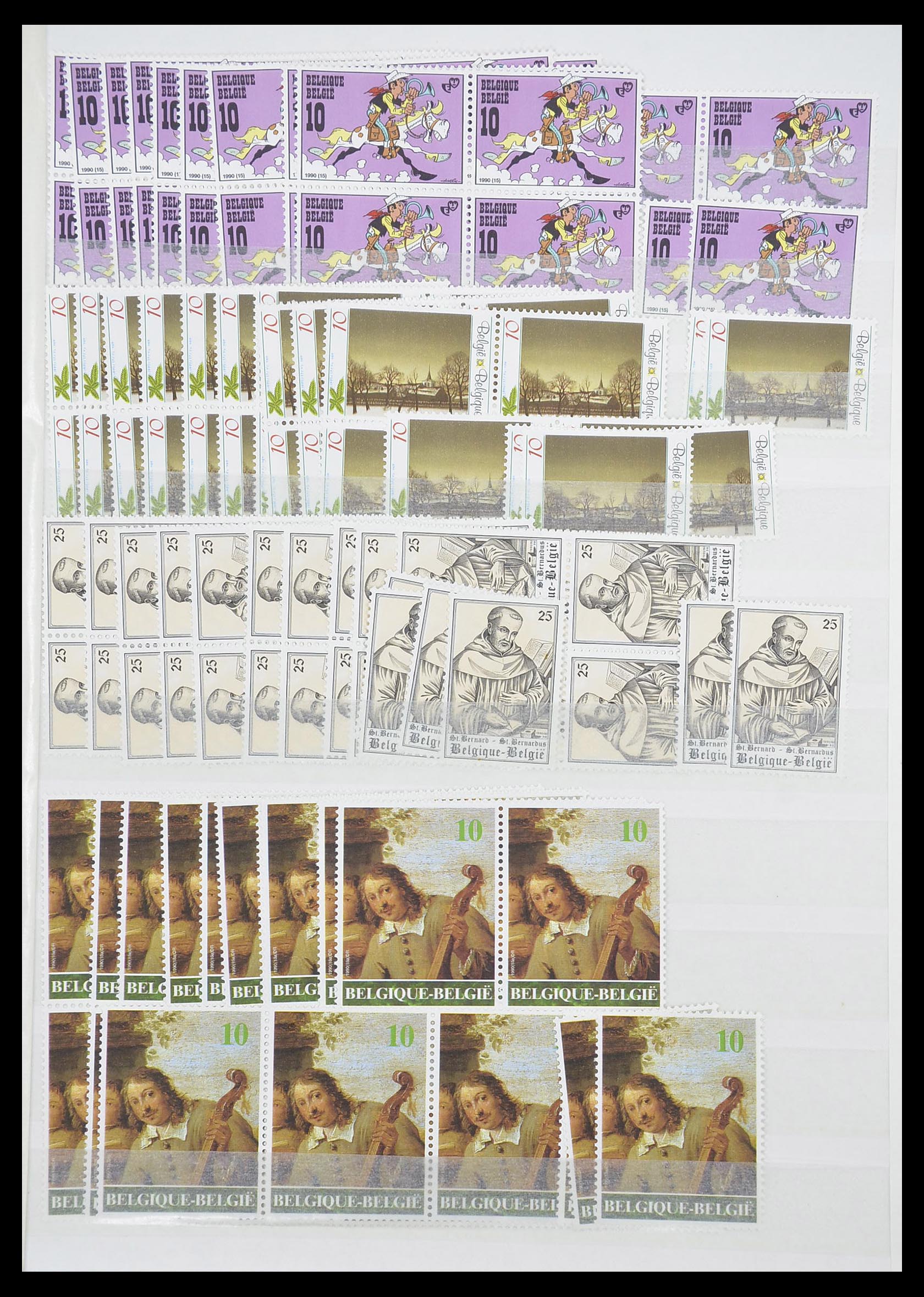 33910 061 - Postzegelverzameling 33910 België postfris 1978-2007.