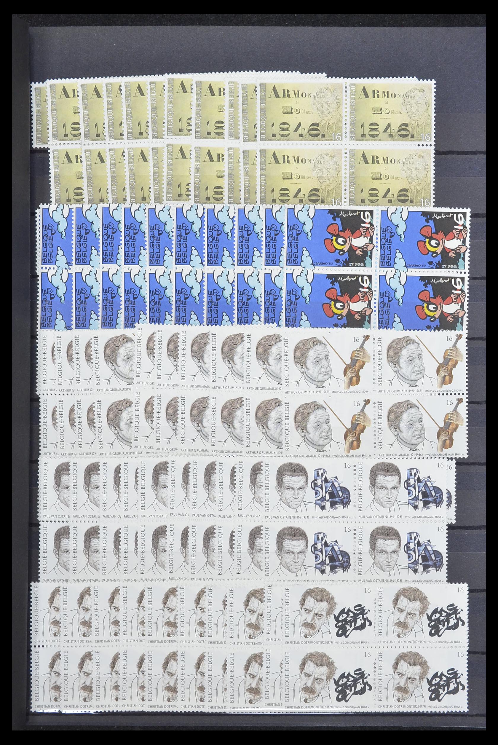 33910 063 - Postzegelverzameling 33910 België postfris 1978-2007.