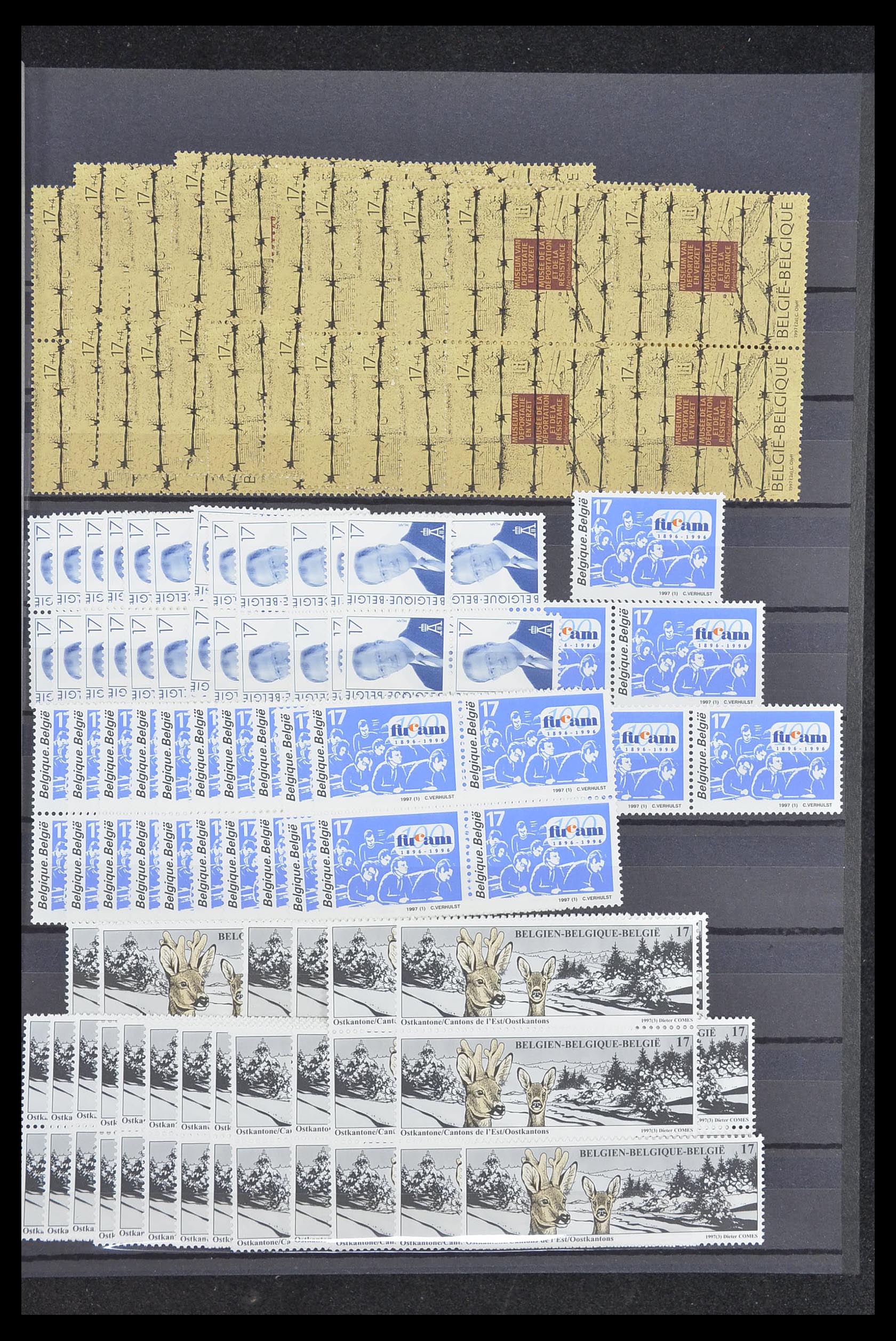 33910 069 - Postzegelverzameling 33910 België postfris 1978-2007.
