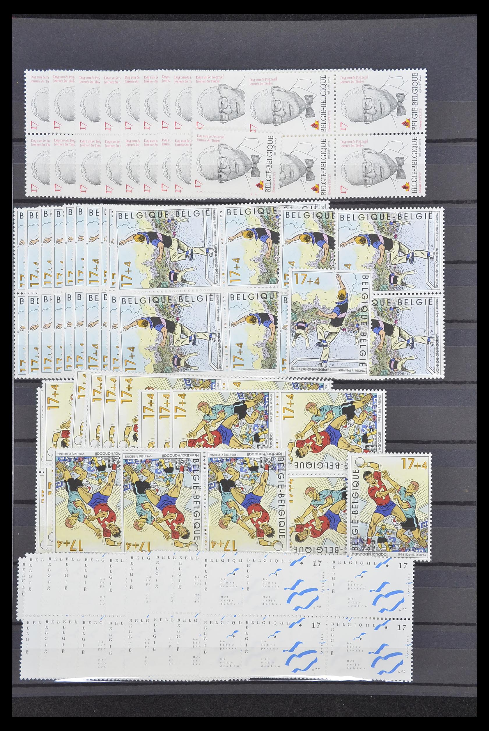 33910 083 - Postzegelverzameling 33910 België postfris 1978-2007.