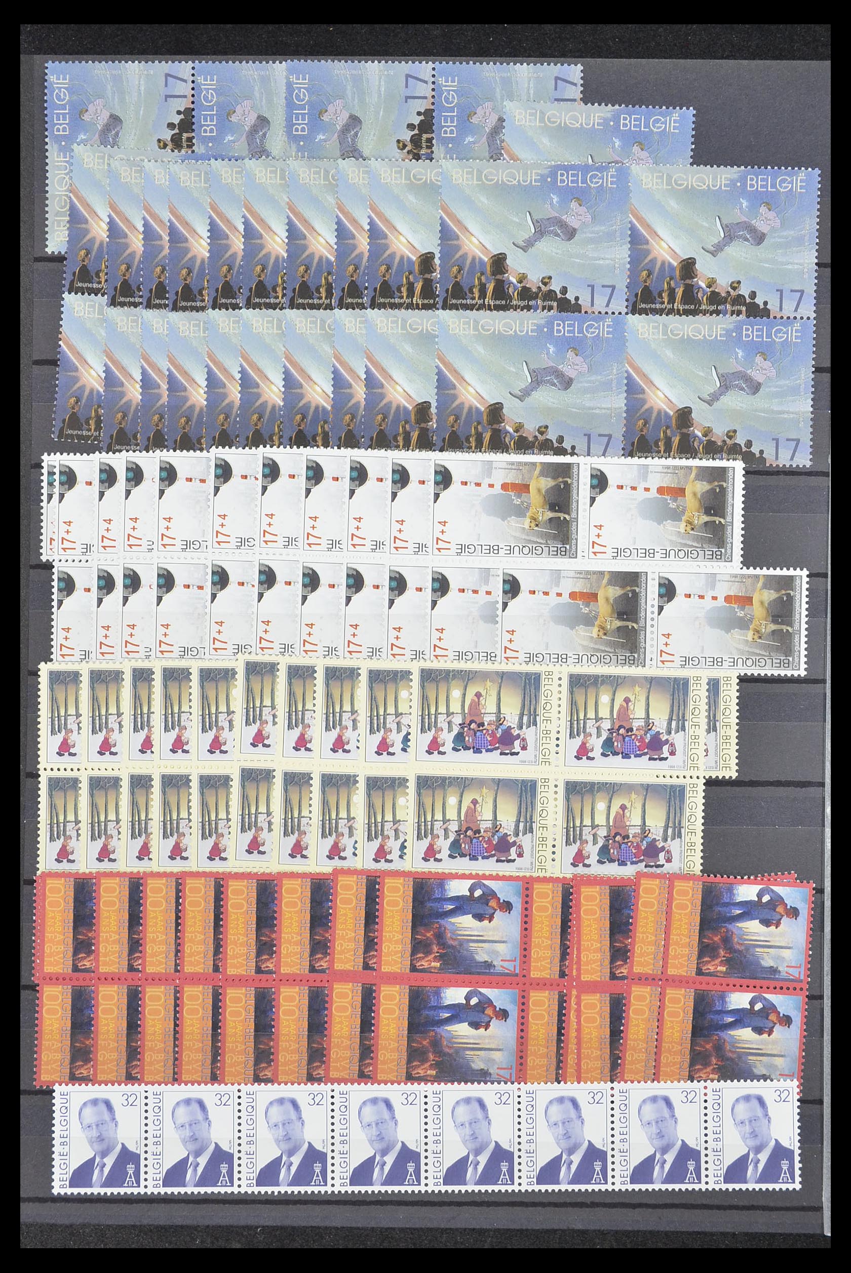 33910 086 - Postzegelverzameling 33910 België postfris 1978-2007.