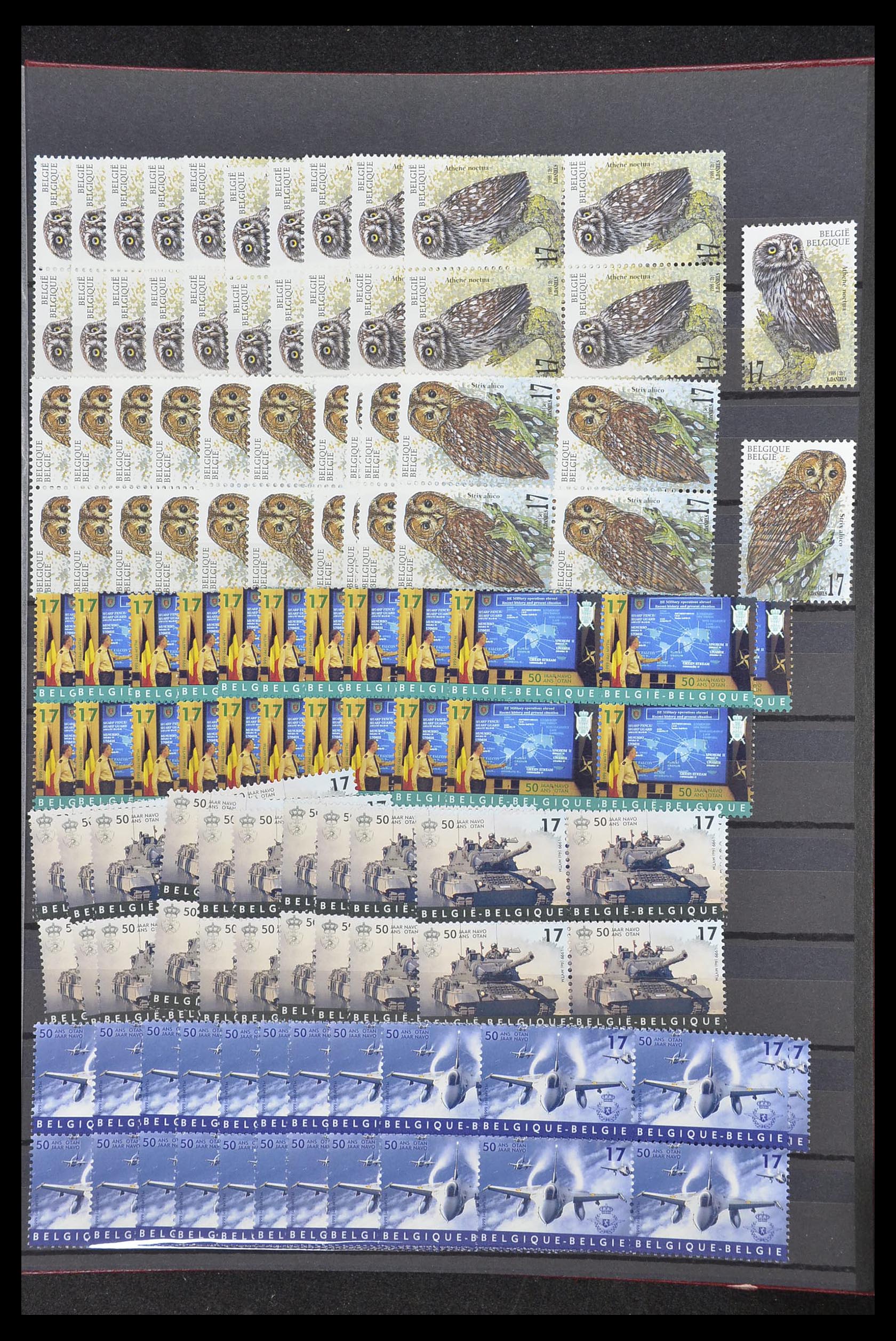 33910 089 - Postzegelverzameling 33910 België postfris 1978-2007.
