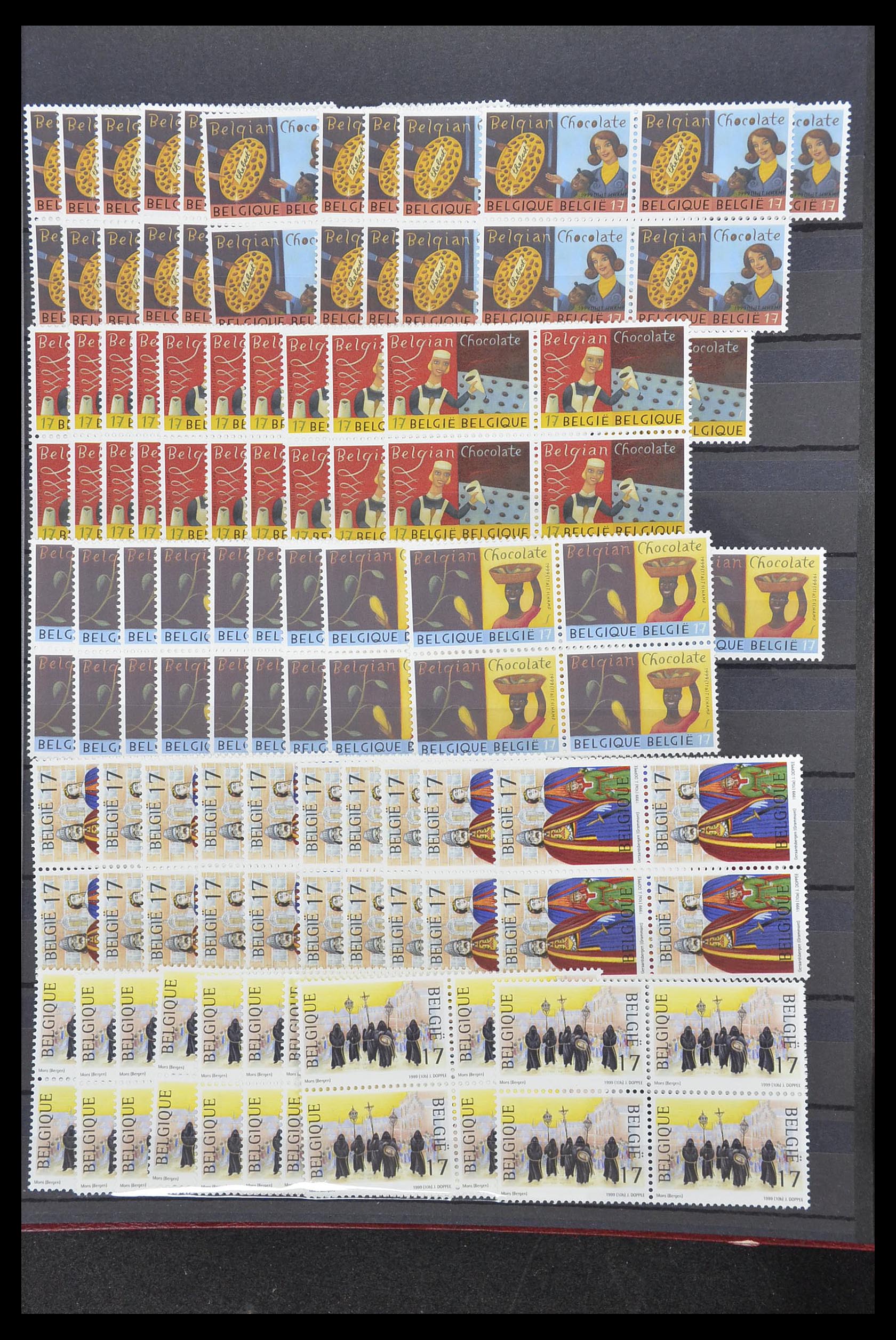 33910 093 - Postzegelverzameling 33910 België postfris 1978-2007.