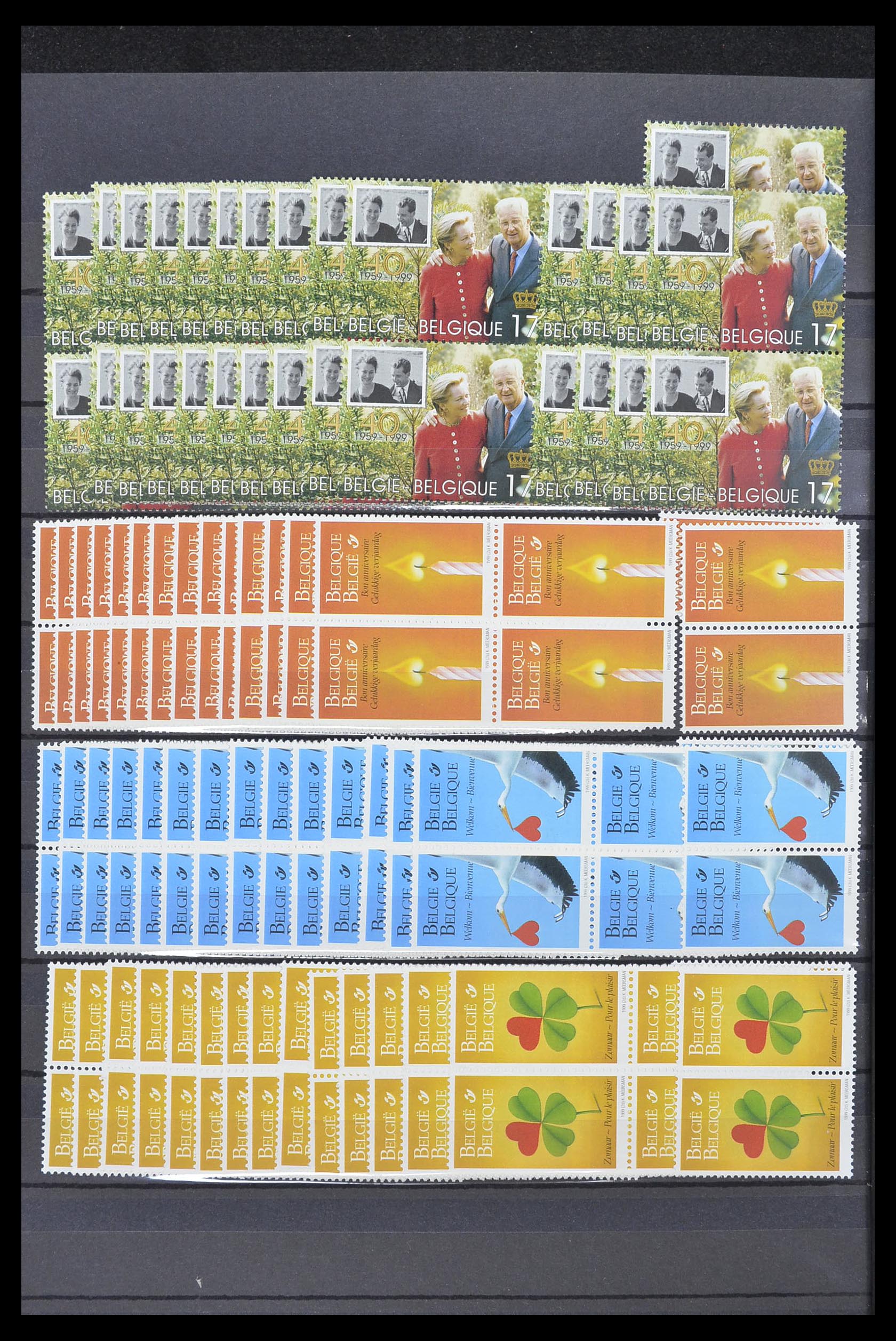 33910 094 - Postzegelverzameling 33910 België postfris 1978-2007.