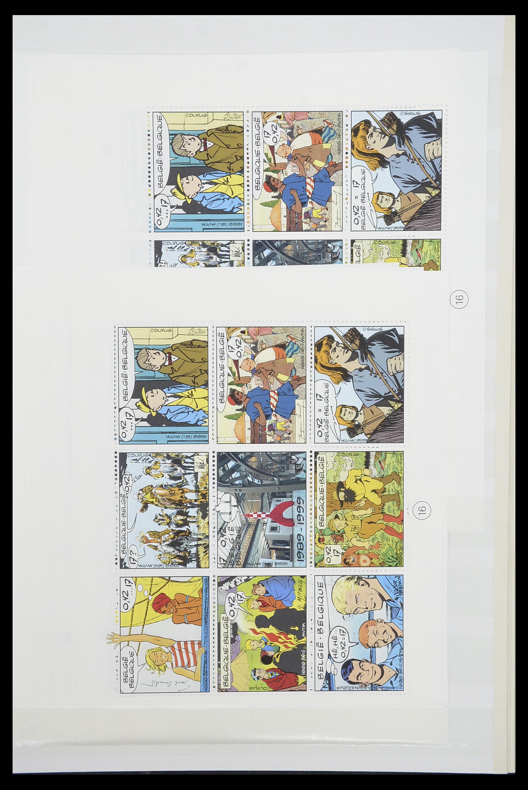 33910 099 - Postzegelverzameling 33910 België postfris 1978-2007.