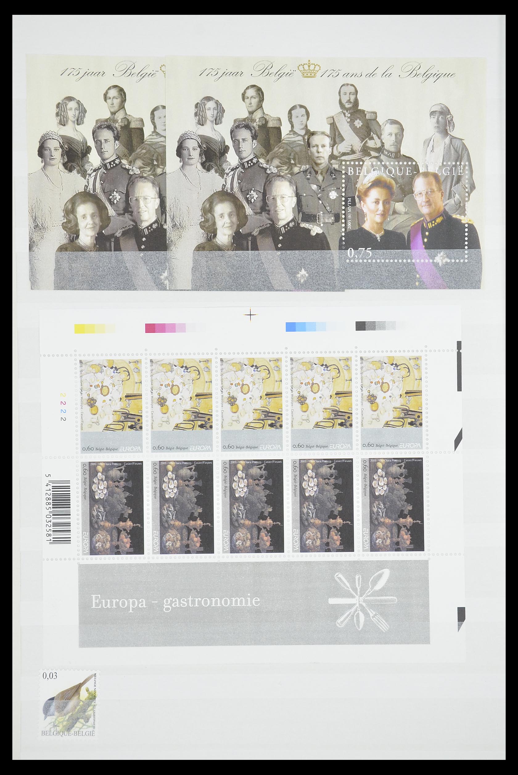 33910 166 - Postzegelverzameling 33910 België postfris 1978-2007.