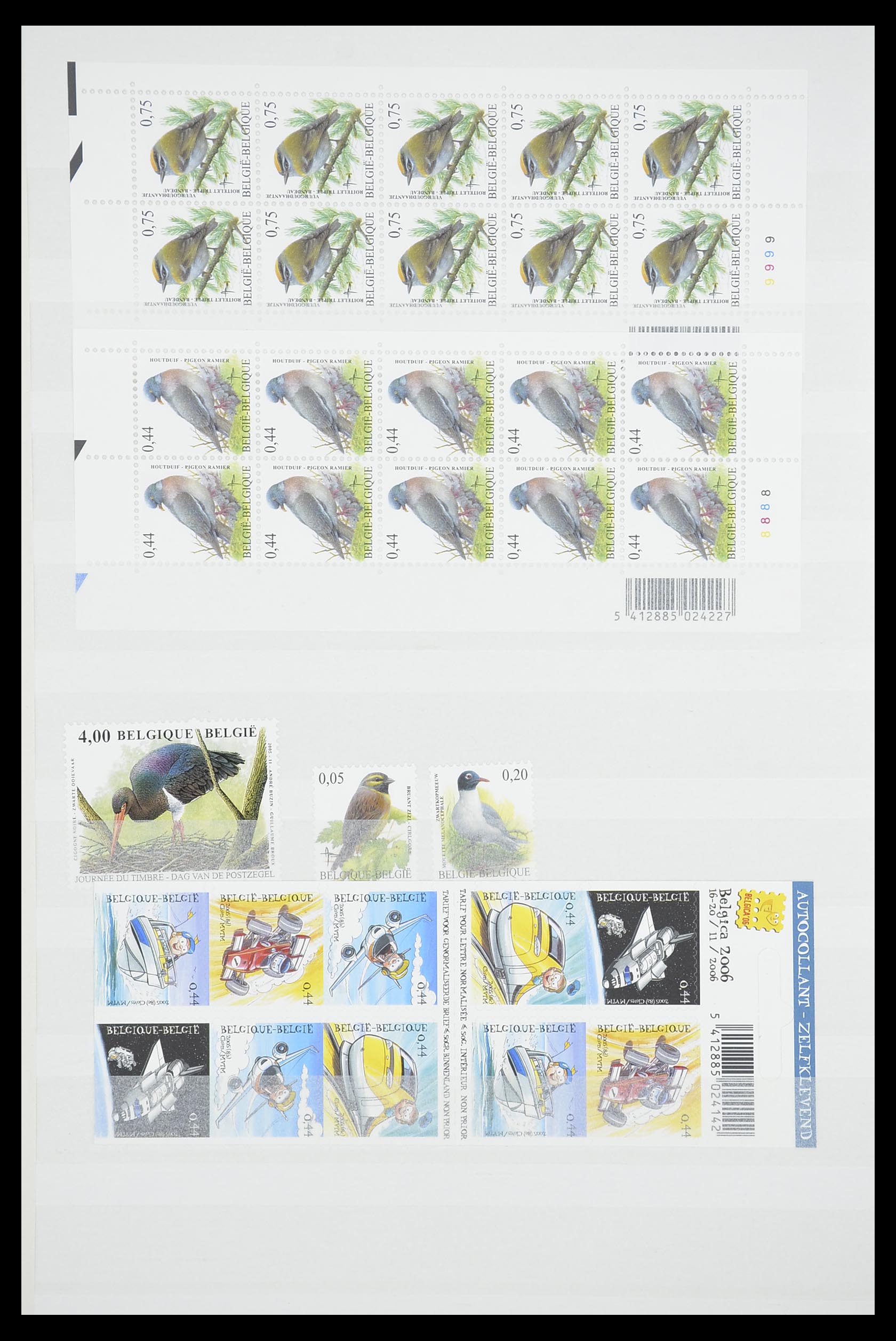 33910 168 - Postzegelverzameling 33910 België postfris 1978-2007.