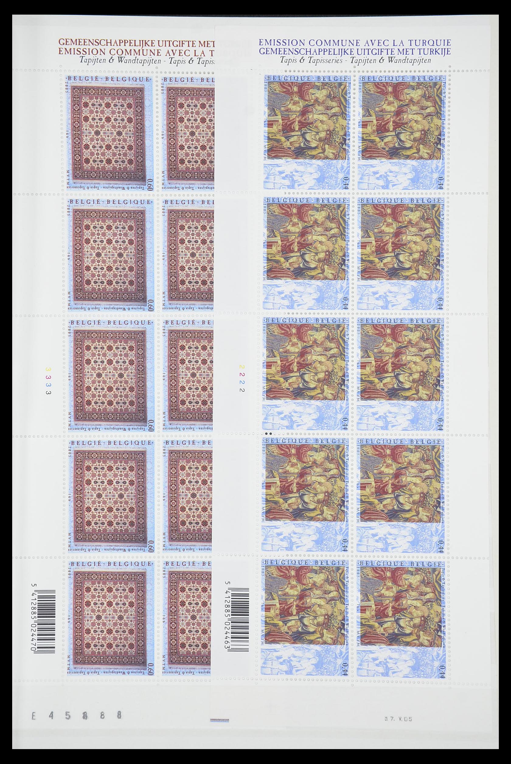 33910 177 - Postzegelverzameling 33910 België postfris 1978-2007.