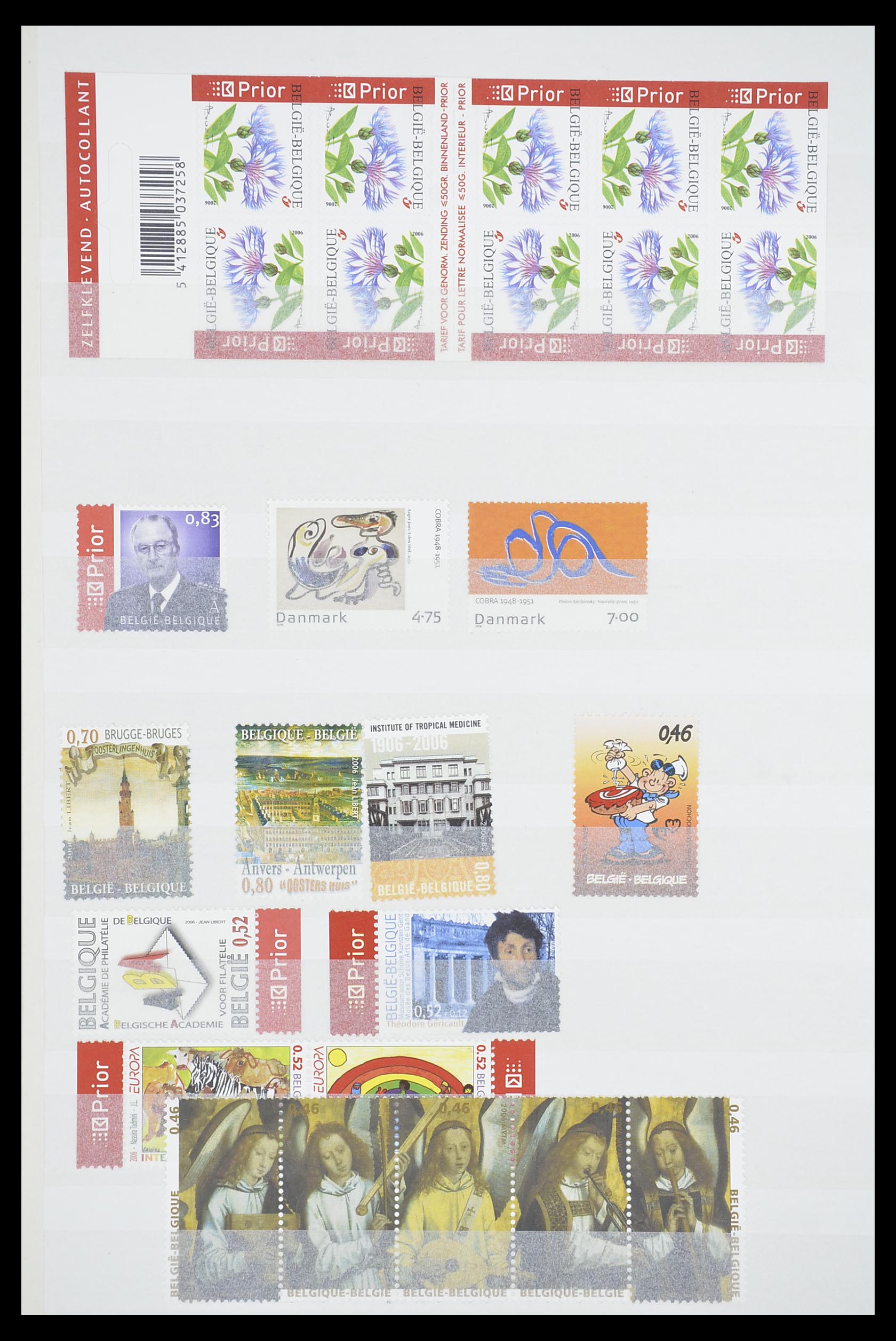 33910 204 - Stamp collection 33910 Belgium MNH 1978-2007.