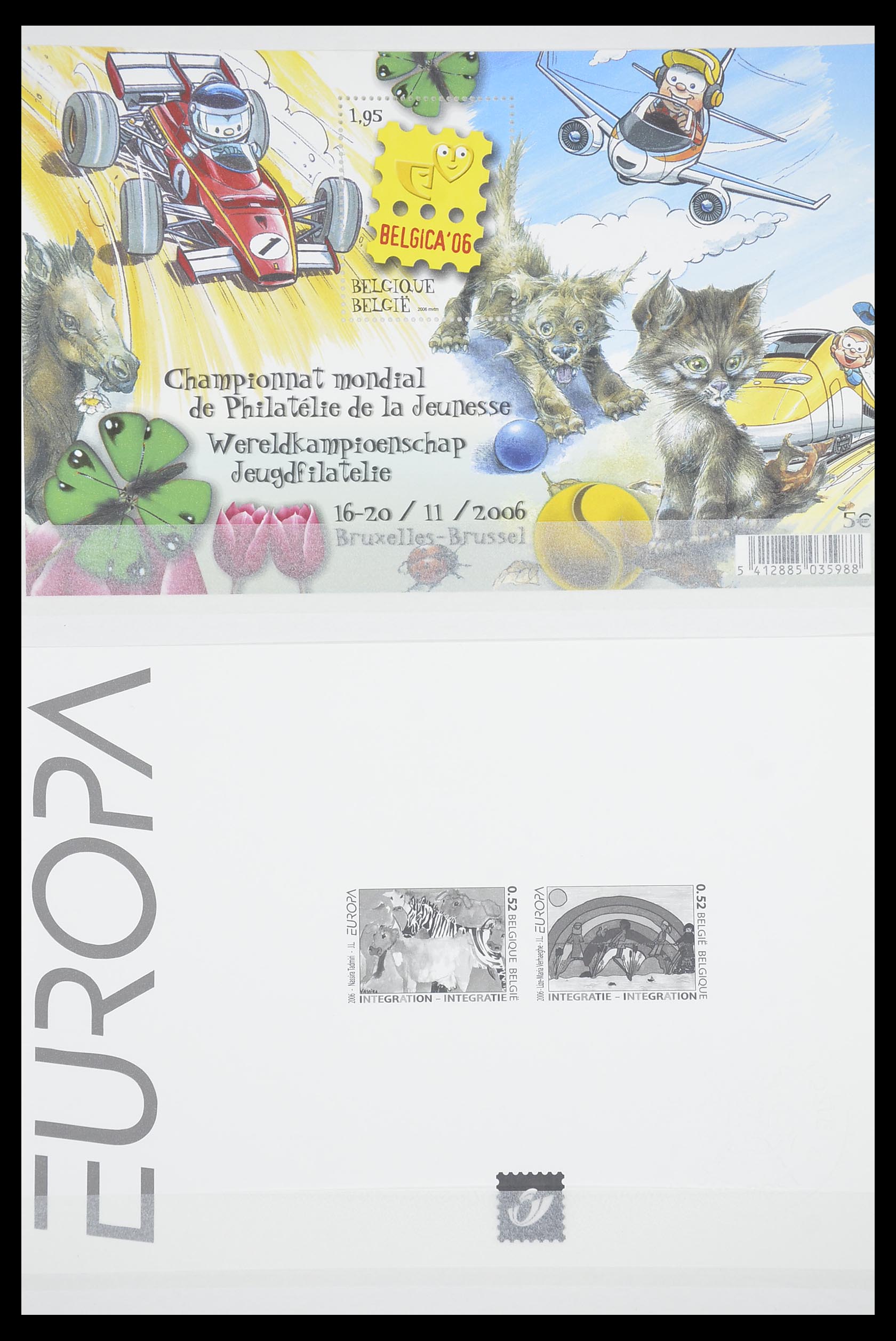 33910 207 - Postzegelverzameling 33910 België postfris 1978-2007.