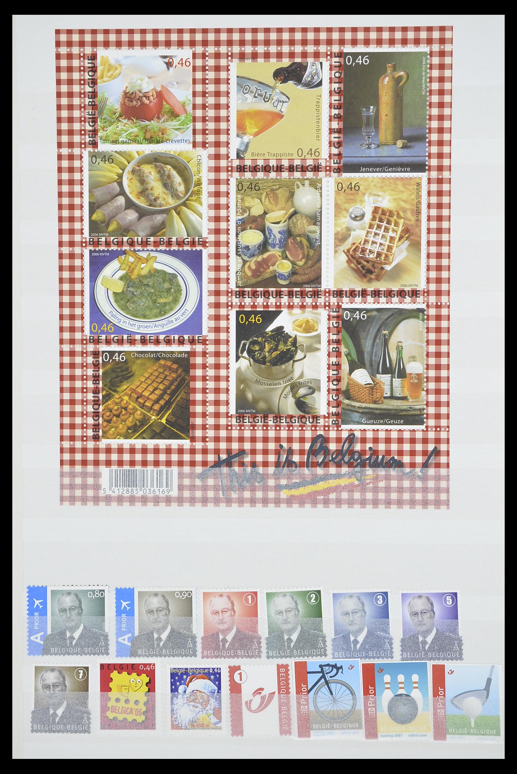 33910 208 - Postzegelverzameling 33910 België postfris 1978-2007.