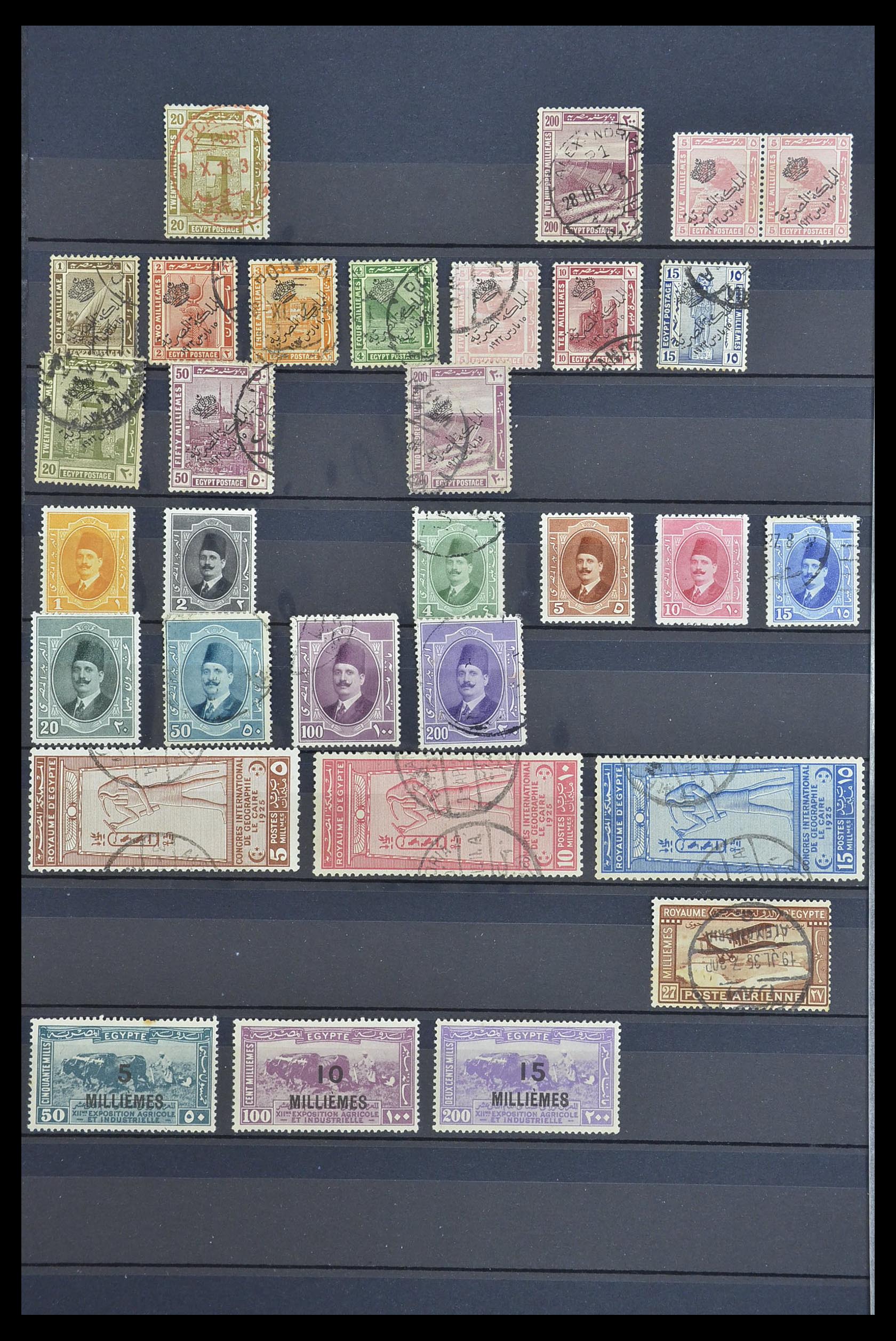 33911 002 - Postzegelverzameling 33911 Egypte 1872-1978.