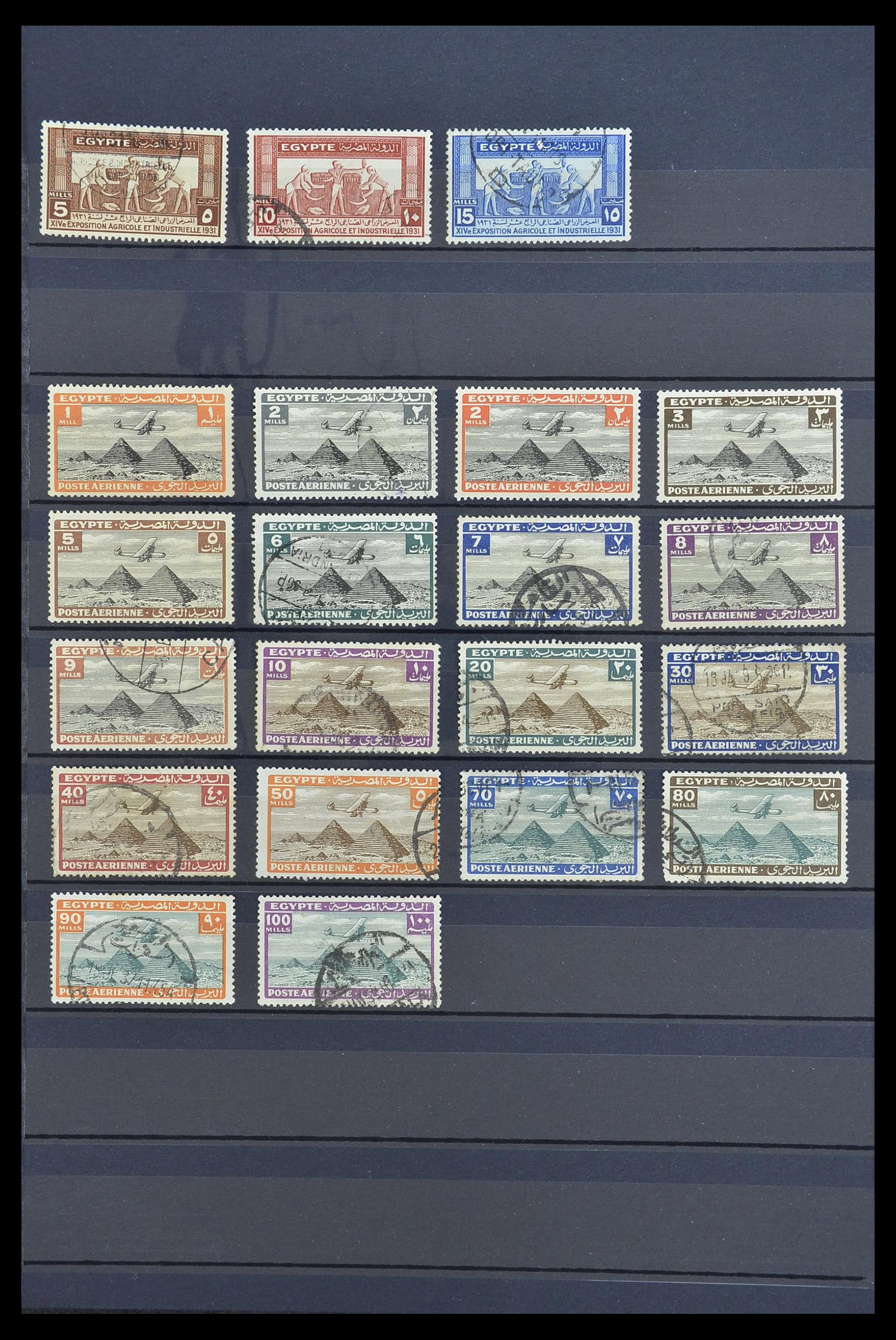33911 004 - Postzegelverzameling 33911 Egypte 1872-1978.