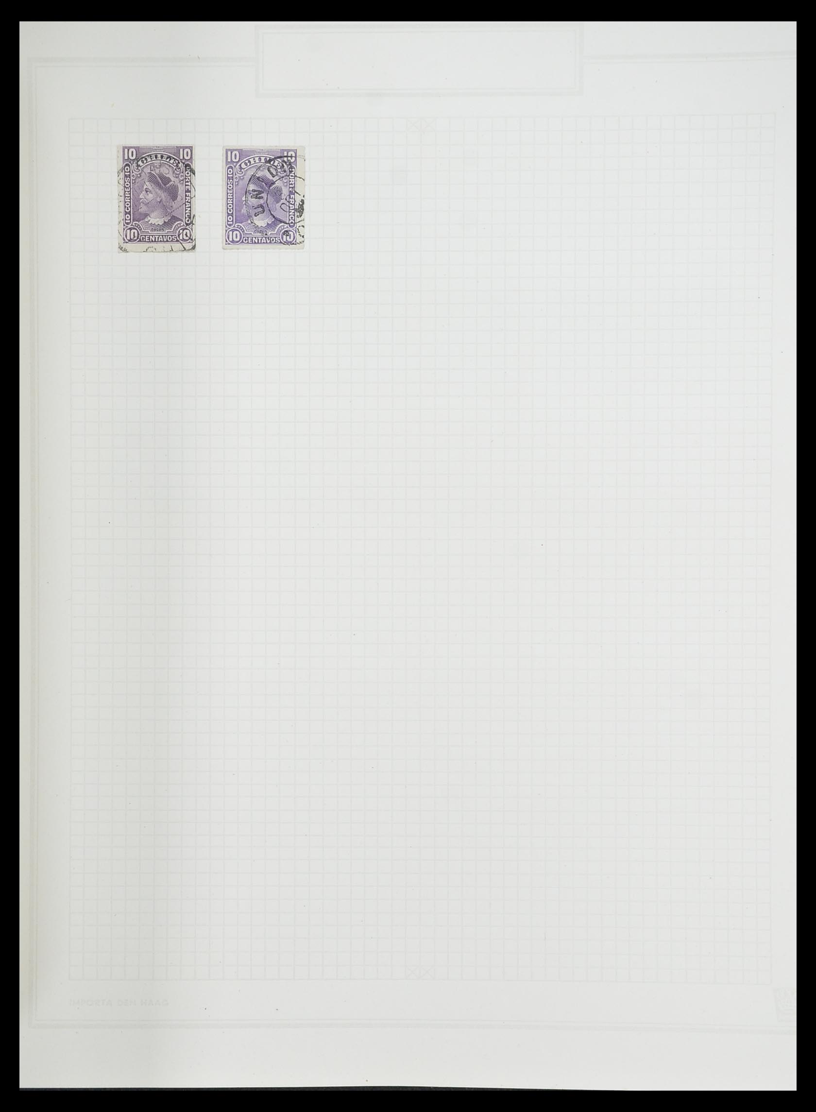 33913 022 - Postzegelverzameling 33913 Latijns Amerika 1850-1950.