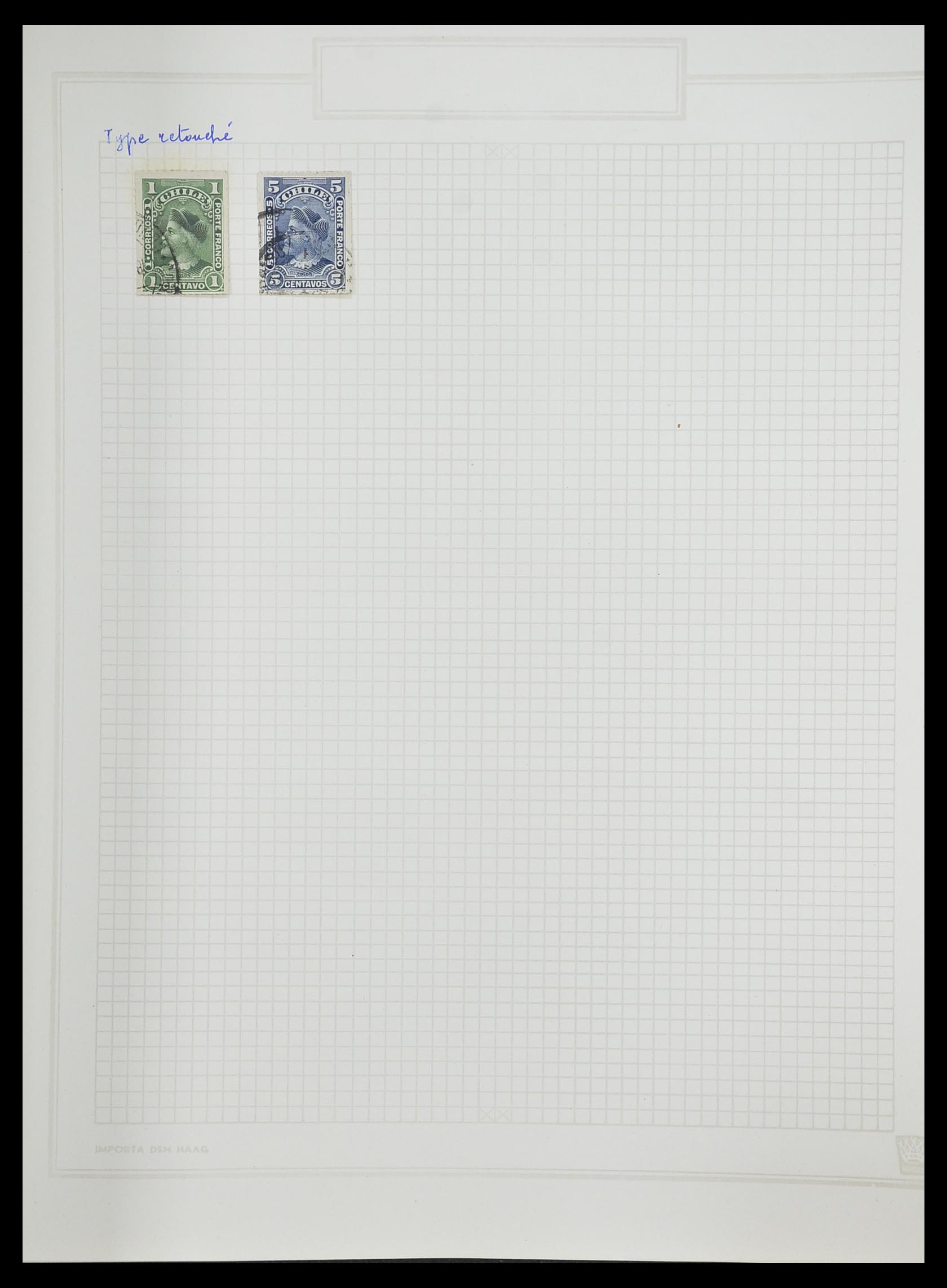 33913 024 - Postzegelverzameling 33913 Latijns Amerika 1850-1950.